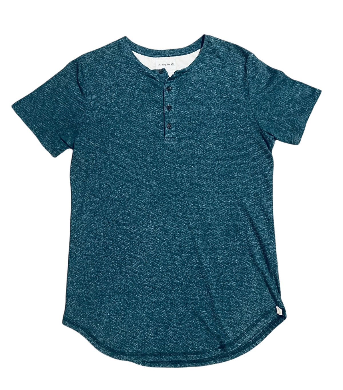 On The Byas On The Byas Longer Length Henley Tee Shirt Size Small Size US S / EU 44-46 / 1 - 1 Thumbnail