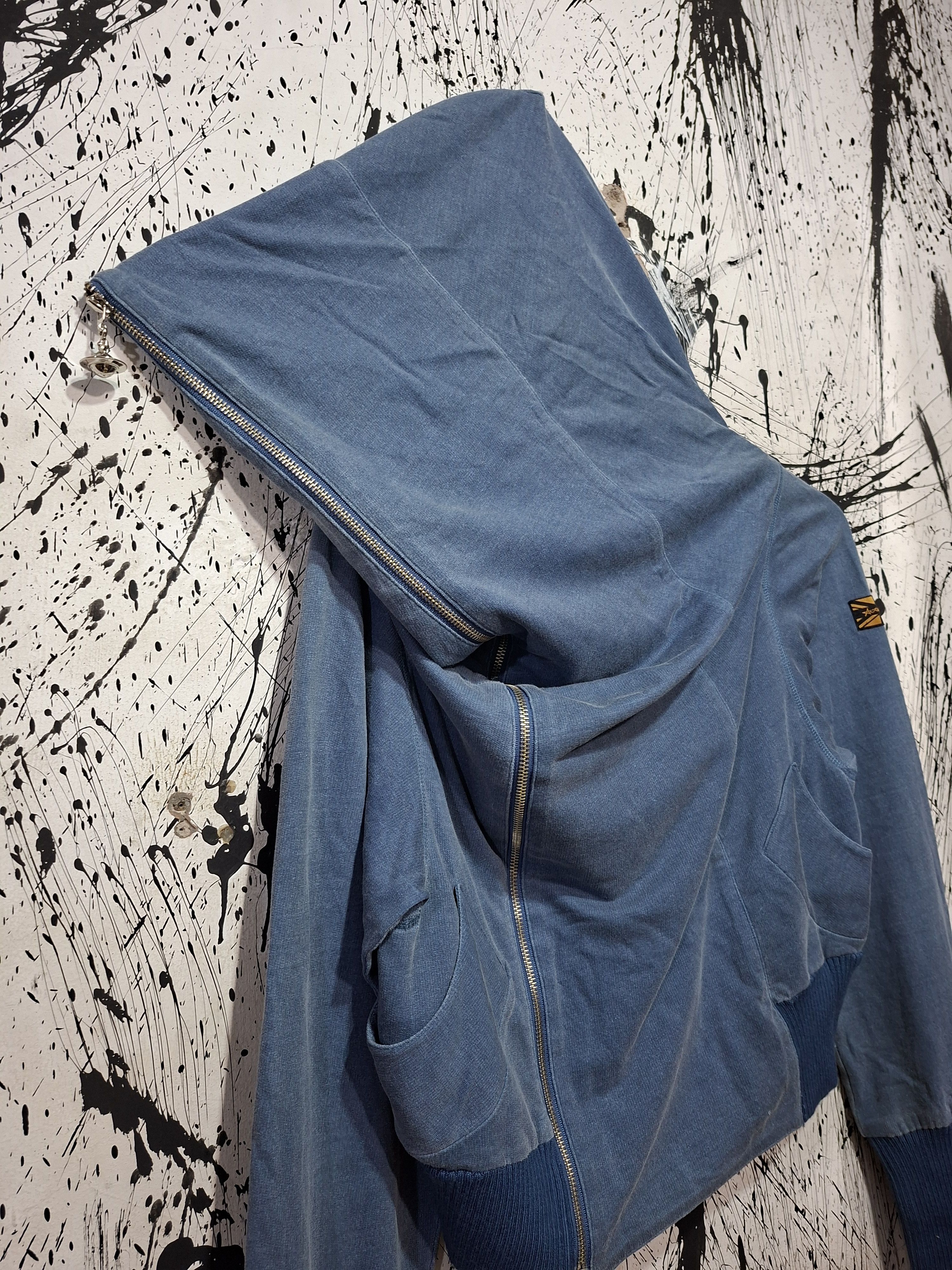 Vivienne Westwood VIVIENNE WESTWOOD ANGLOMANIA SS13 3D SILVER ORB ZIP HOODIE Size M / US 6-8 / IT 42-44 - 2 Thumbnail