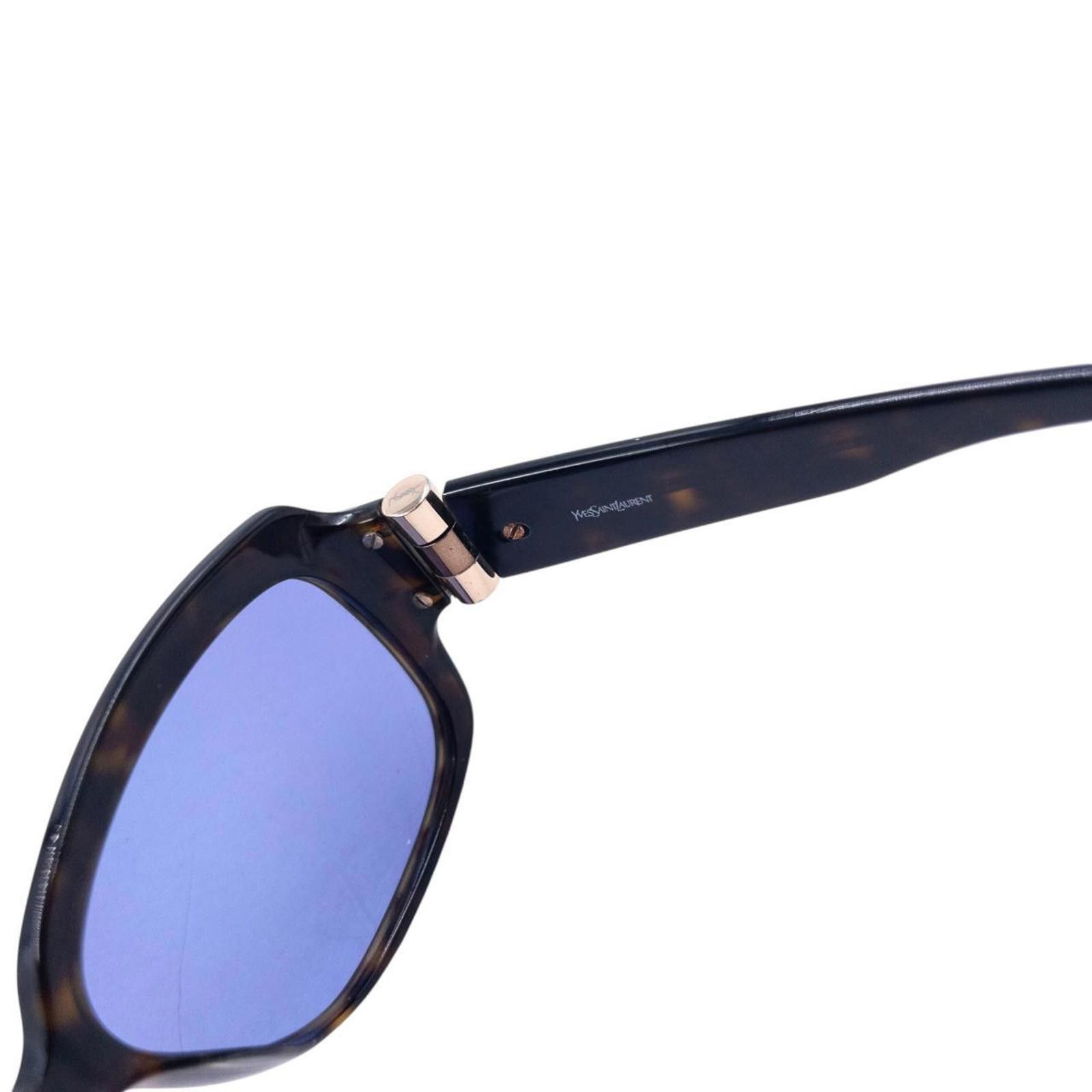 Yves Saint Laurent Vintage YSL Yves Saint Laurent Tortoise Shell Sunglasses Size ONE SIZE - 7 Thumbnail