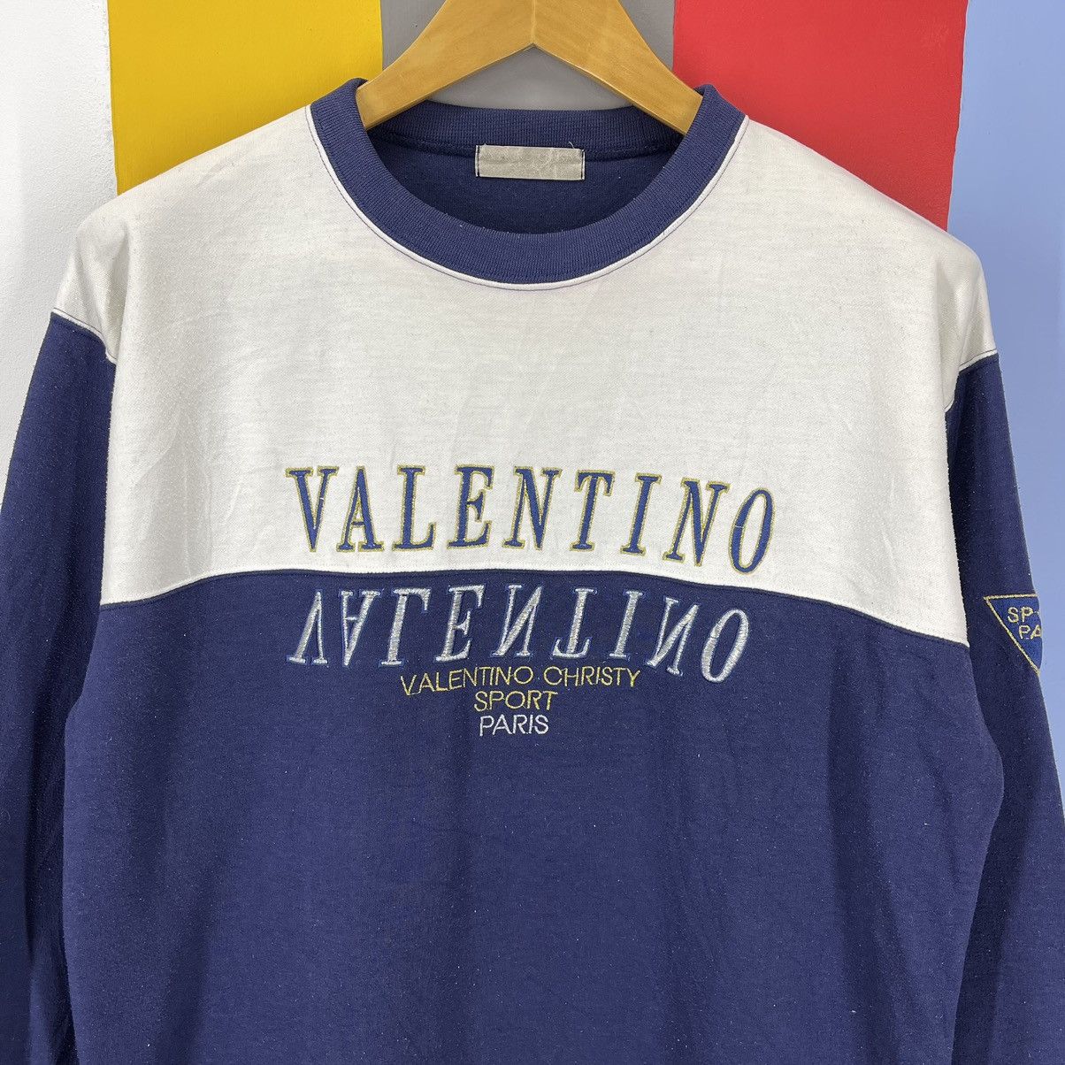 Other VALENTINO CHRISTY SPORT PARIS Crew Neck Sweatshirt #1421/AX Size US M / EU 48-50 / 2 - 2 Thumbnail