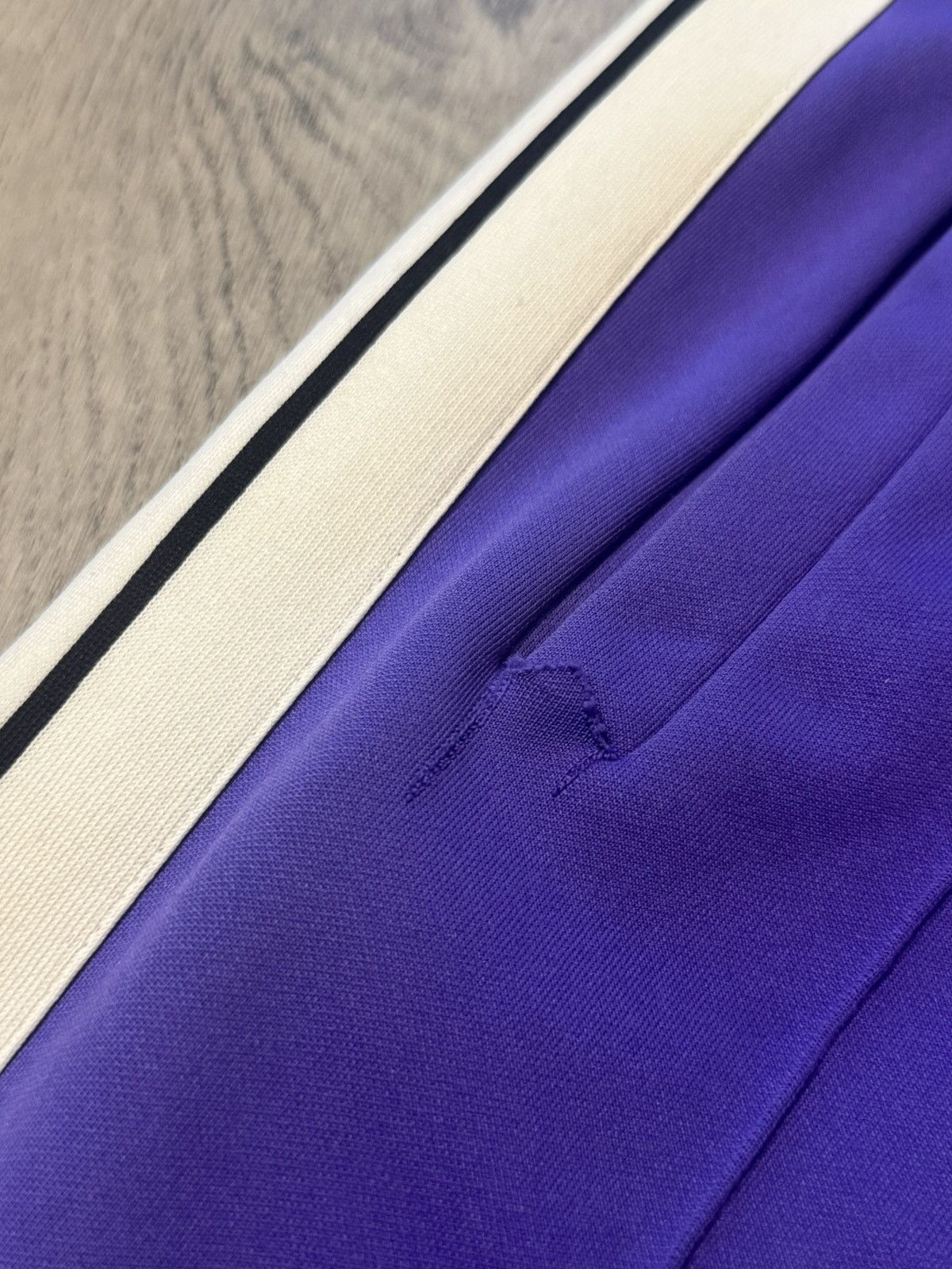 Palm Angels Palm Angels Purple Track Pants Trousers Sweatpants Size US 31 - 4 Thumbnail