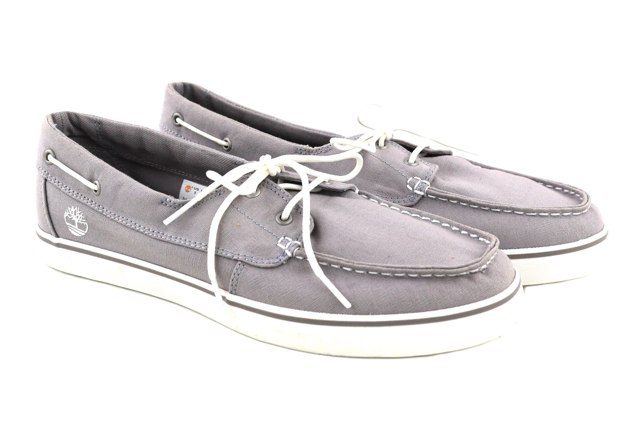 A253M-A44118 EU43/44 Grey Textile Low-Top Loafers 81135