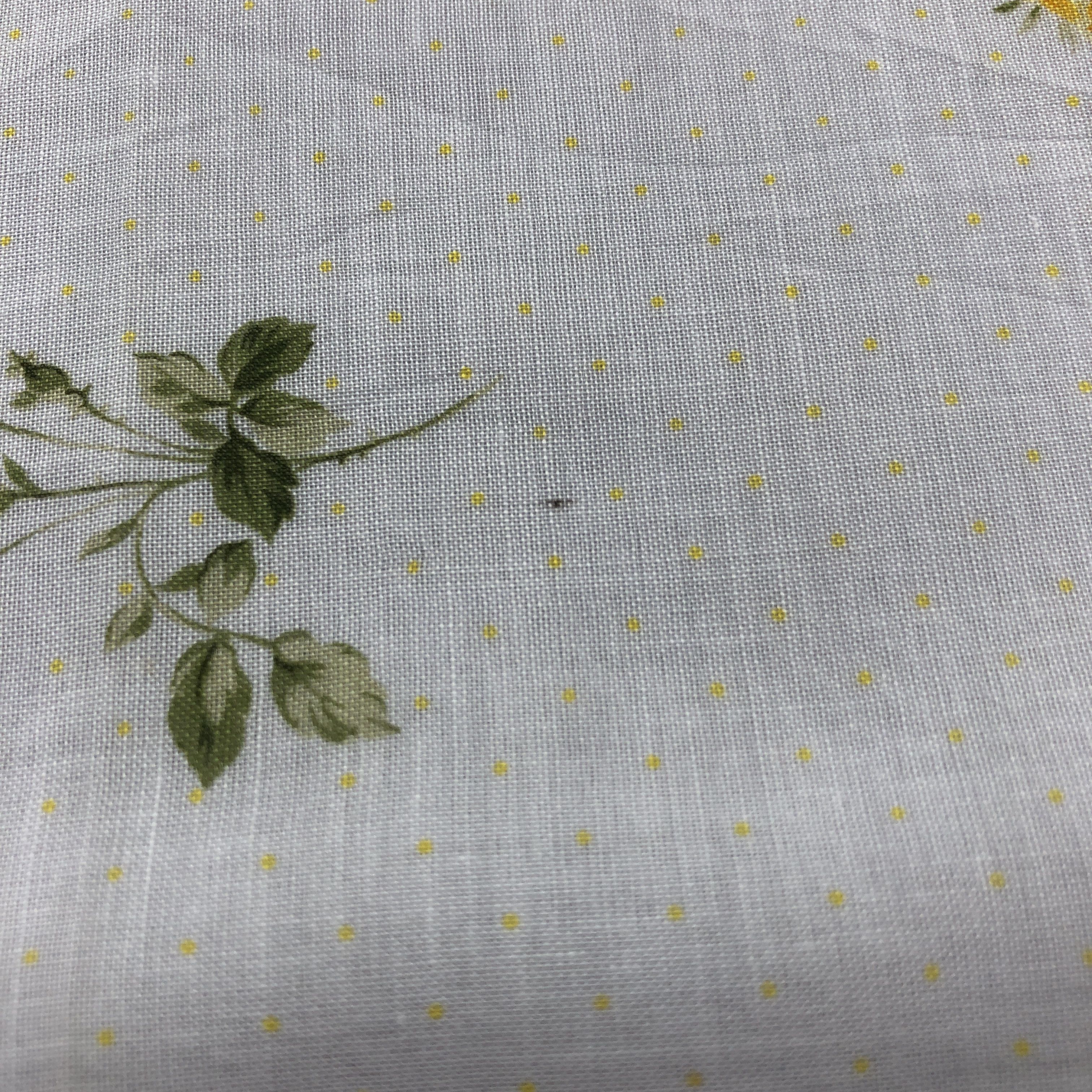 Yves Saint Laurent YSL Floral Handkerchief Neckerchief Bandana H3097 Size ONE SIZE - 6 Thumbnail
