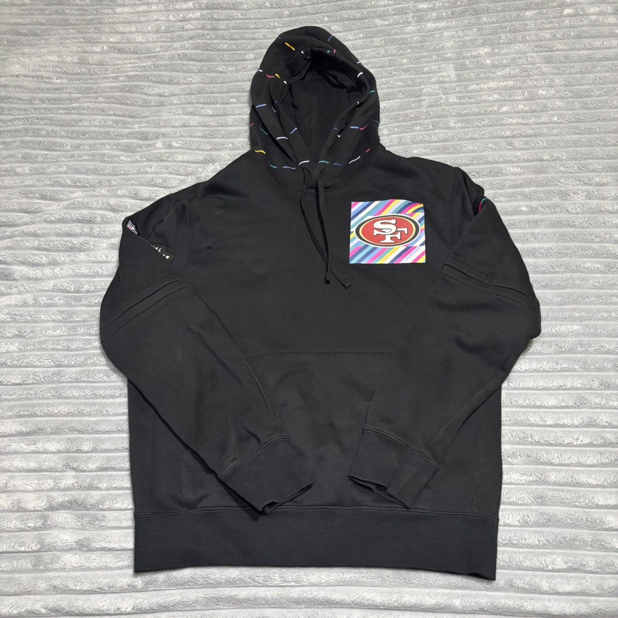 Nike NIKE San Francisco 49ers 2023 Crucial Catch Therma Pullover Size US S / EU 44-46 / 1 - 2 Thumbnail