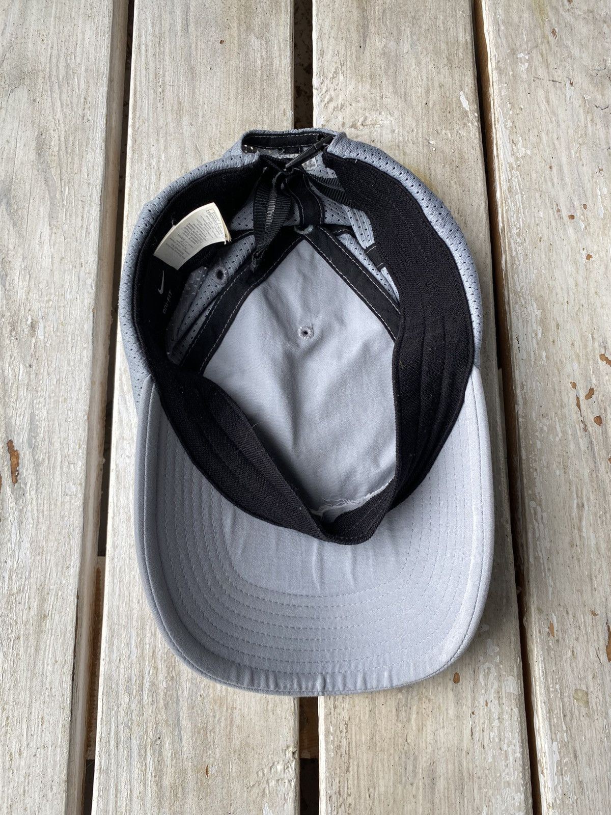 Nike × Vintage Vintage 00s Y2K Nike TN Drill Nylon Cap hat Size ONE SIZE - 5 Thumbnail
