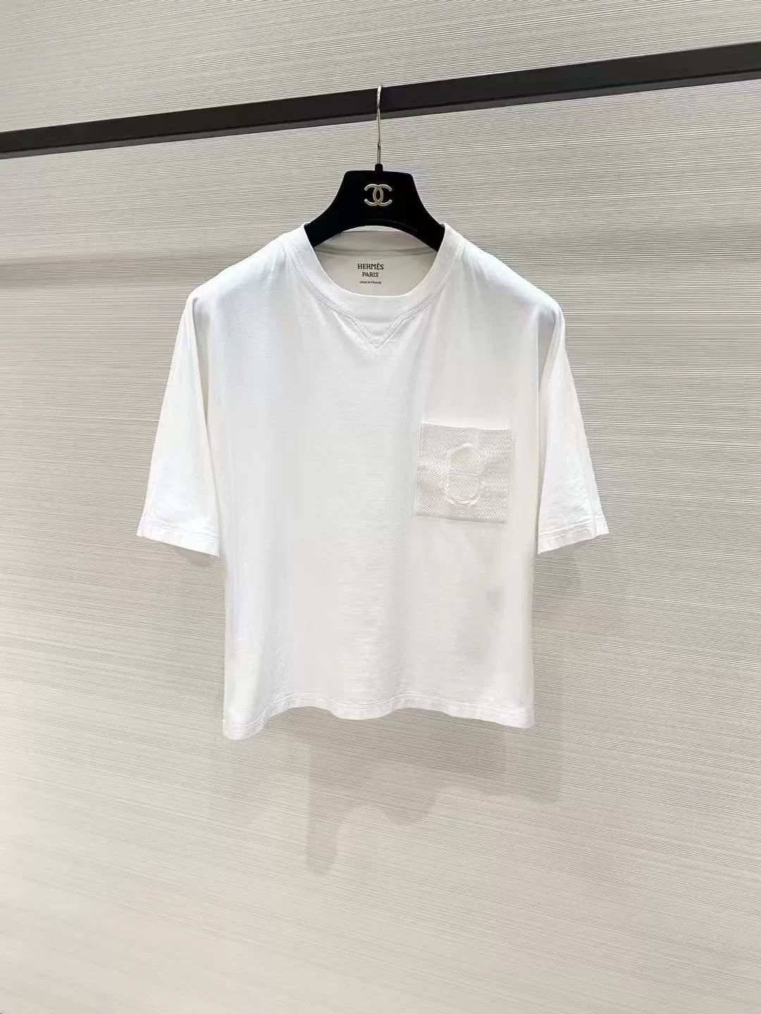 Hermes Hermes Size 34 Crew Neck T-shirt Size US XS / EU 42 / 0 - 1 Thumbnail