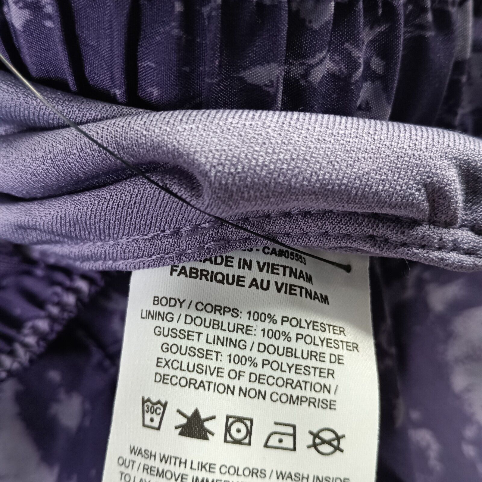 Nike Nike One Tempo Running Shorts Women's XL Purple Dri-FIT Size 34" / US 12 / IT 48 - 4 Thumbnail