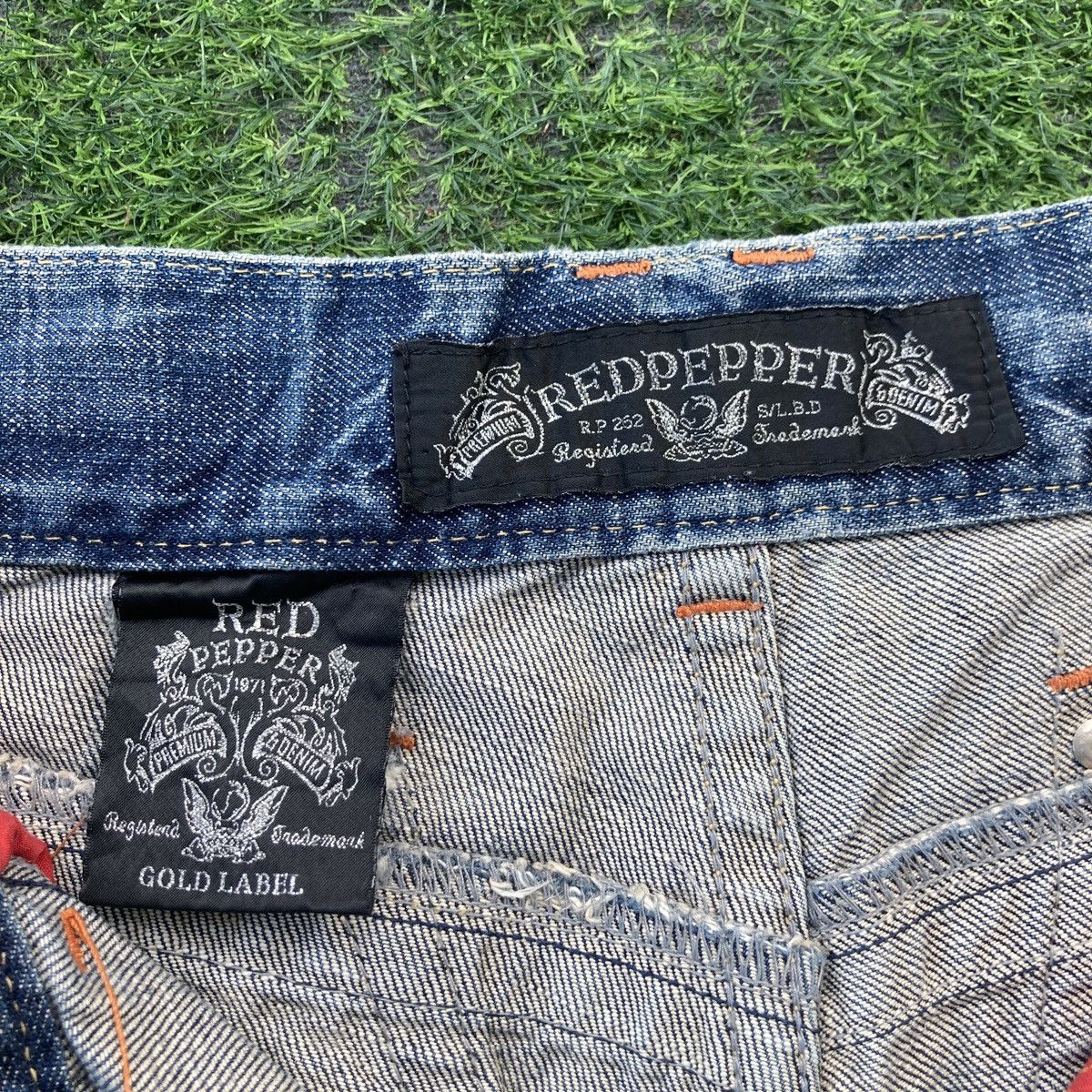 If Six Was Nine RED PEPPER FLARED BOOTCUT JEANS Size US 32 / EU 48 - 15 Thumbnail