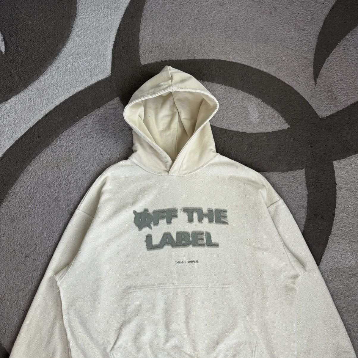 Spyder Off the Label Hoodie Reversible Boxy Fit Beige Streetwear XL Size US XL / EU 56 / 4 - 2 Thumbnail