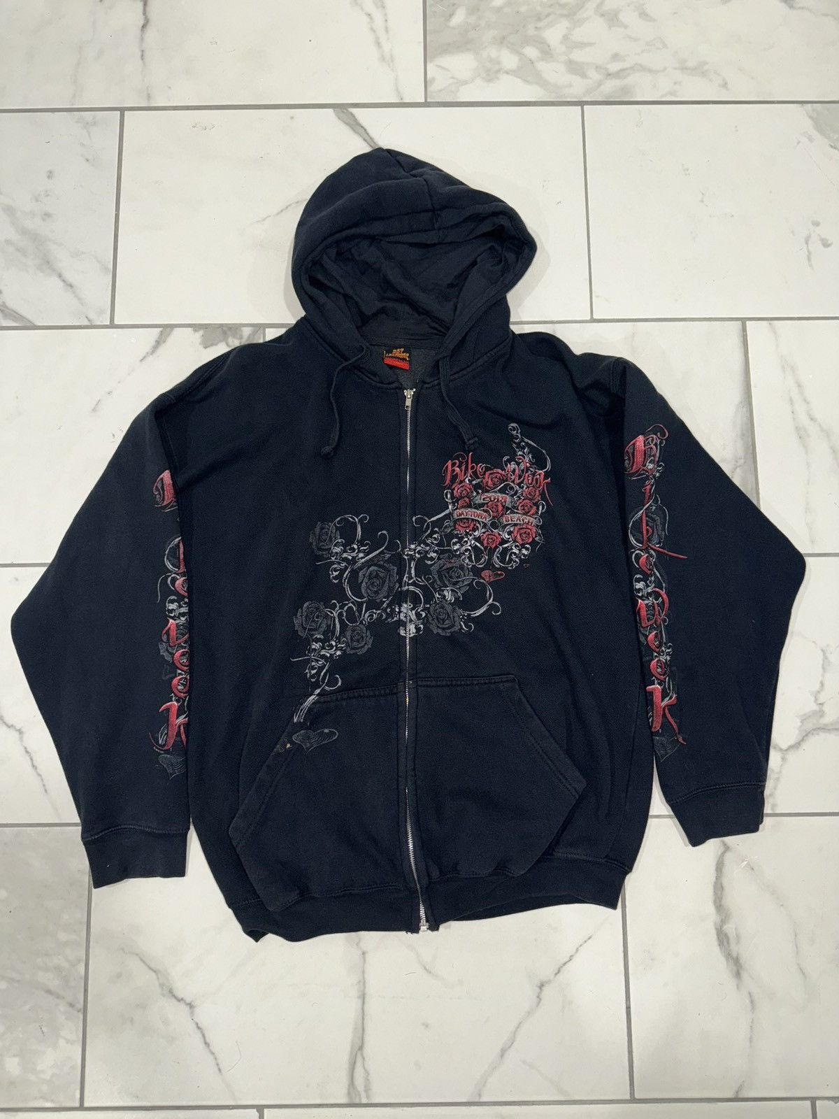 West Coast Choppers Biker Hoodie Jacket Size US XL / EU 56 / 4 - 2 Thumbnail