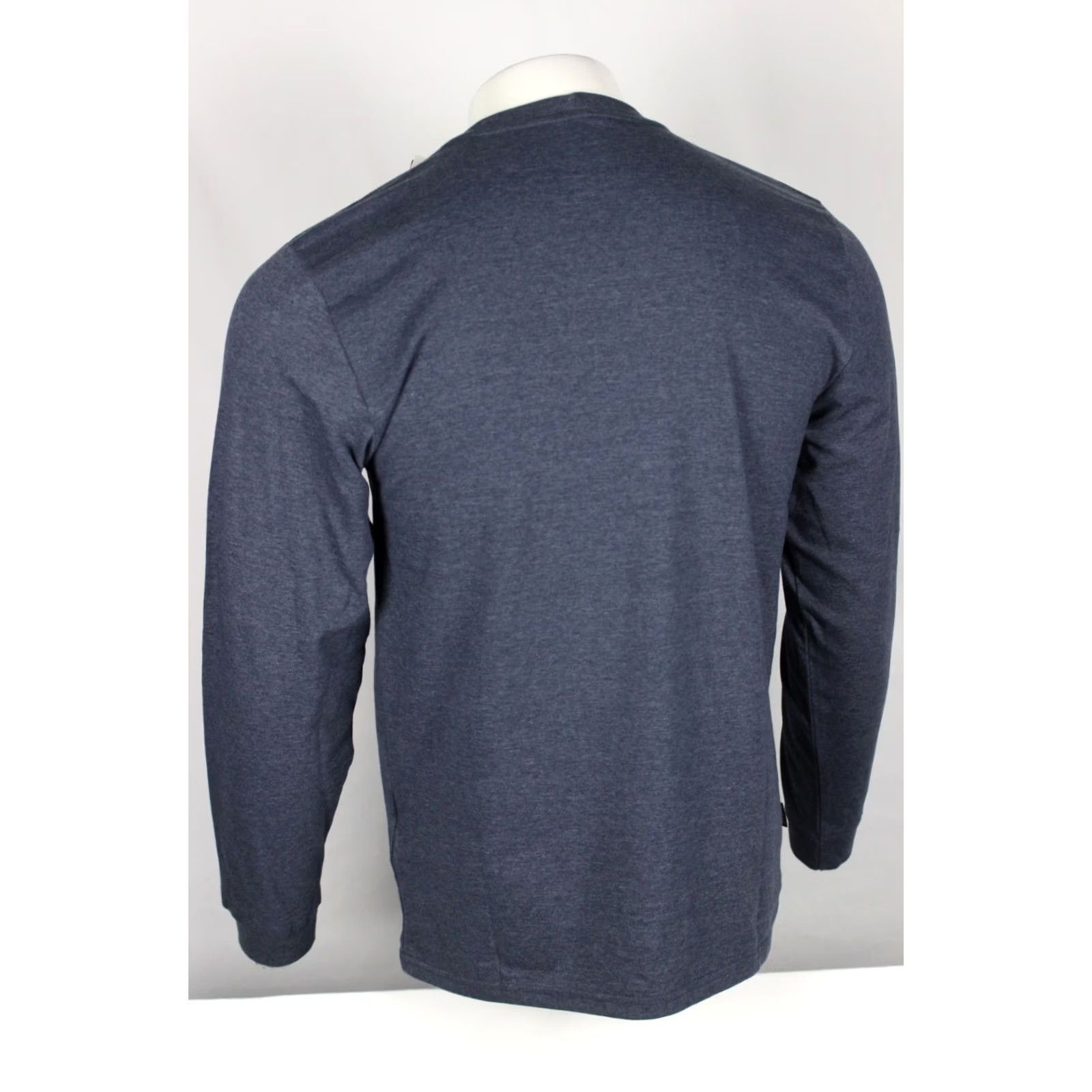 Timberland Men's Timberland PRO Base Plate Blended Logo Long Sleeve T Shirt Small Blue Size US S / EU 44-46 / 1 - 2 Thumbnail