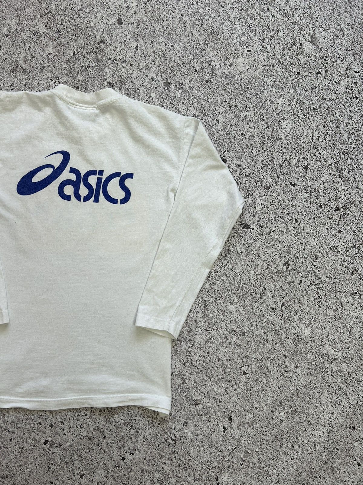 Asics × Japanese Brand × Vintage Vintage 90s 1999 ASICS The Flora London Marathon T-Shirt Size US S / EU 44-46 / 1 - 8 Thumbnail