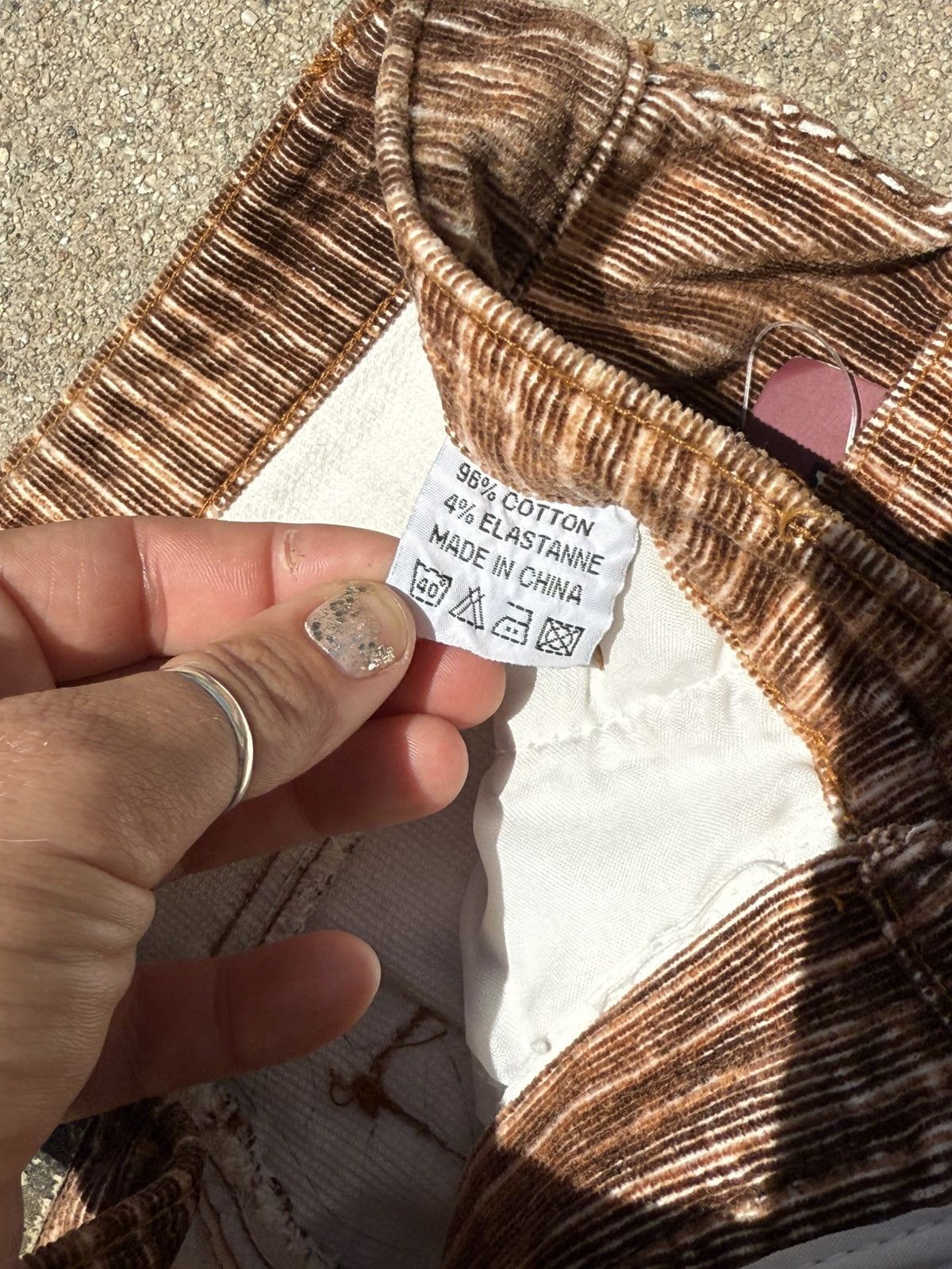 Other Corduroy Flare Pants (27) Size 27" / US 4 / IT 40 - 5 Thumbnail