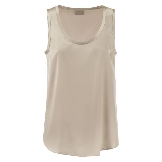 Brunello Cucinelli BRUNELLO CUCINELLI Women Tops M0C59E0600 BEIGE Size S / US 4 / IT 40 - 1 Thumbnail