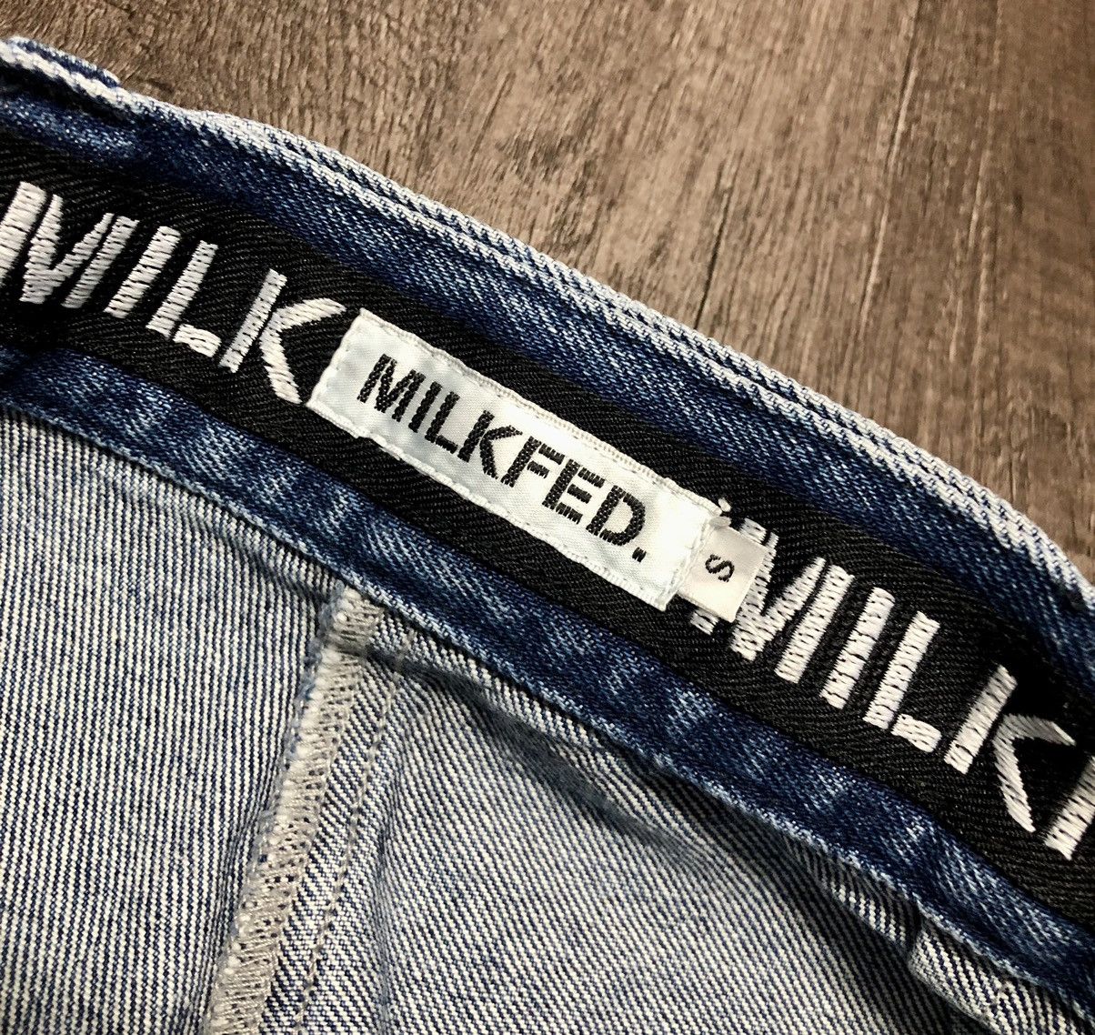 Designer × Japanese Brand × Vintage Milkfed Jeans Japanese Brand Size 28" / US 6 / IT 42 - 6 Thumbnail