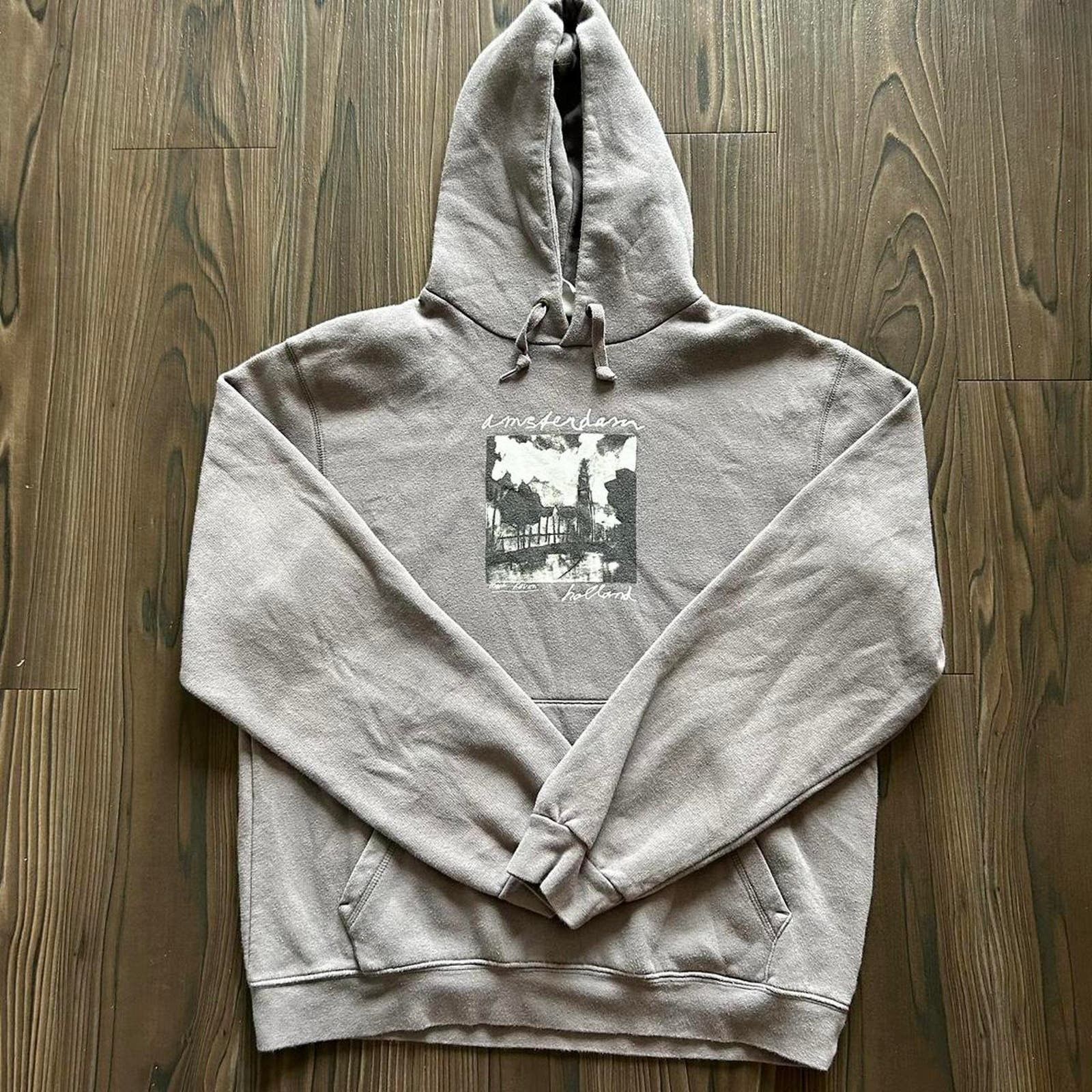 Vintage Amsterdam graphic hoodie Size US M / EU 48-50 / 2 - 1 Thumbnail