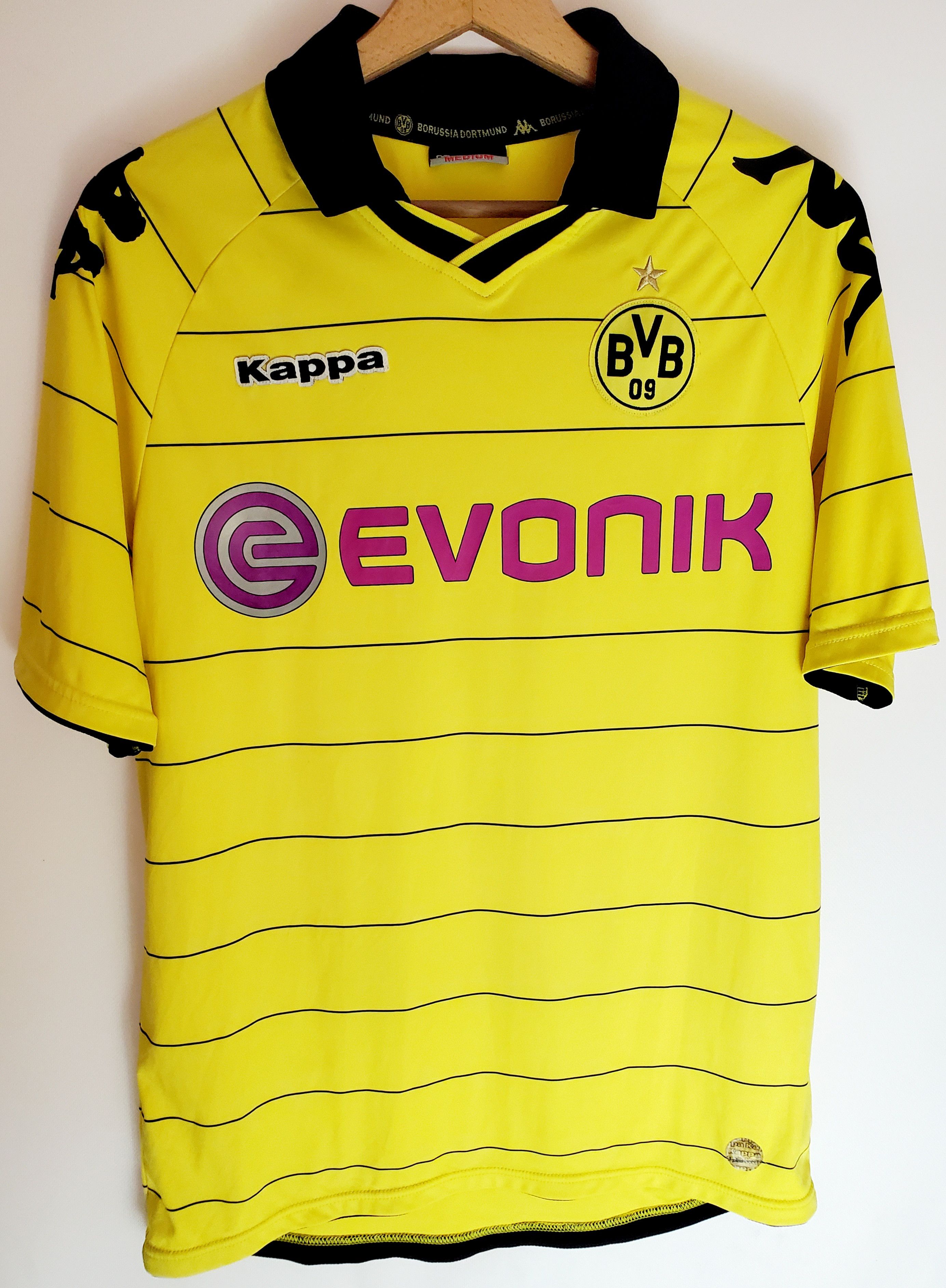 Kappa Borussia Dortmund BVB 2010/11 Nuri Sahin Jersey Kappa Size M Size US M / EU 48-50 / 2 - 2 Thumbnail