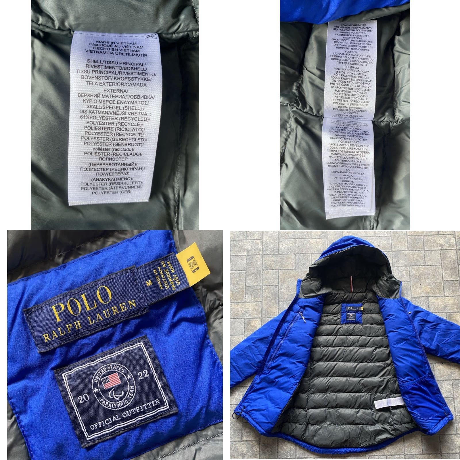 Polo Ralph Lauren Polo Ralph Lauren Jacket Coat USA Women’s Blue M 2022 Paralympic Team Polo Ralph Lauren USA Sports Coat Women’s Blue M Size M / US 6-8 / IT 42-44 - 9 Thumbnail