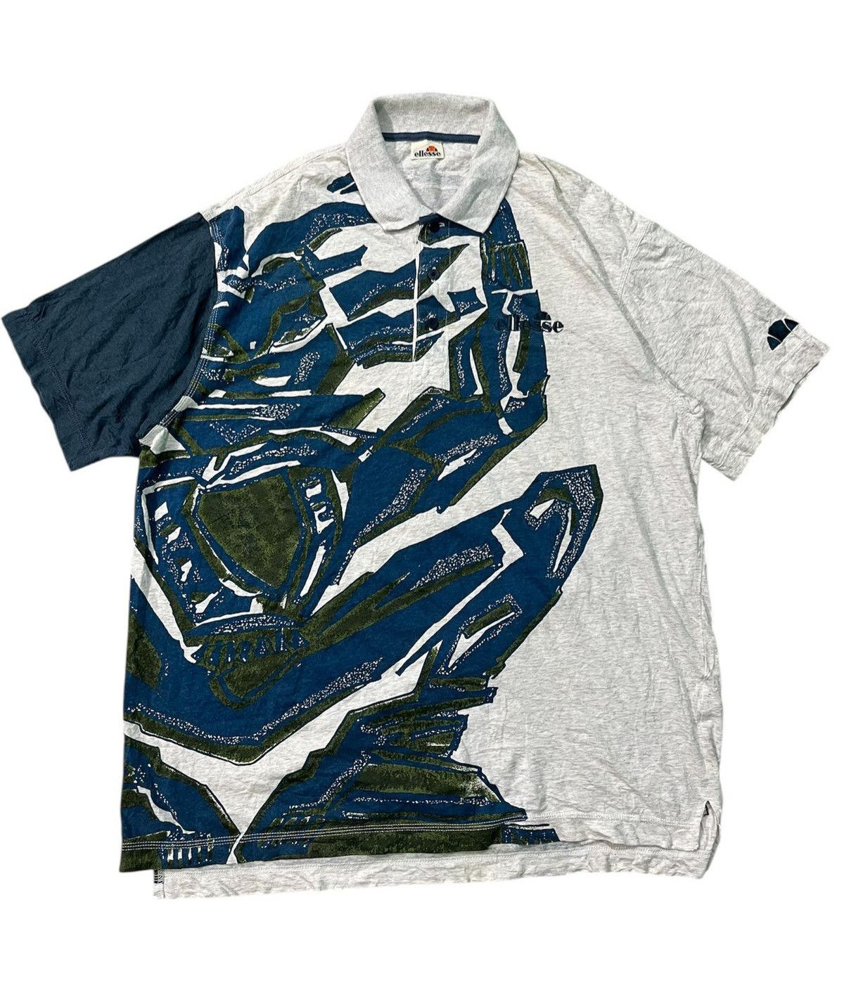 Ellesse Vintage Ellesse Polo Shirt Size US M / EU 48-50 / 2 - 1 Thumbnail