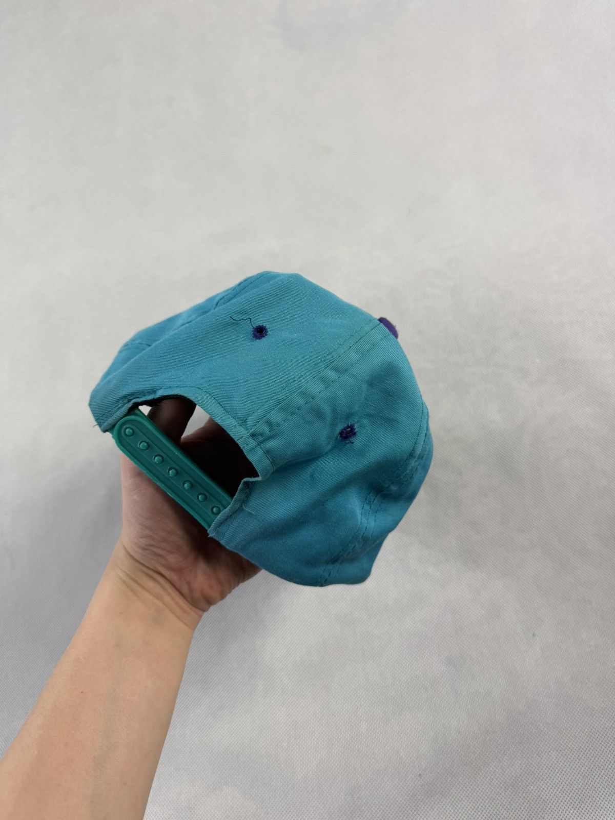 NBA NBA Charlotte Hornets Vintage 90's Adjustable Hat Size ONE SIZE - 4 Thumbnail