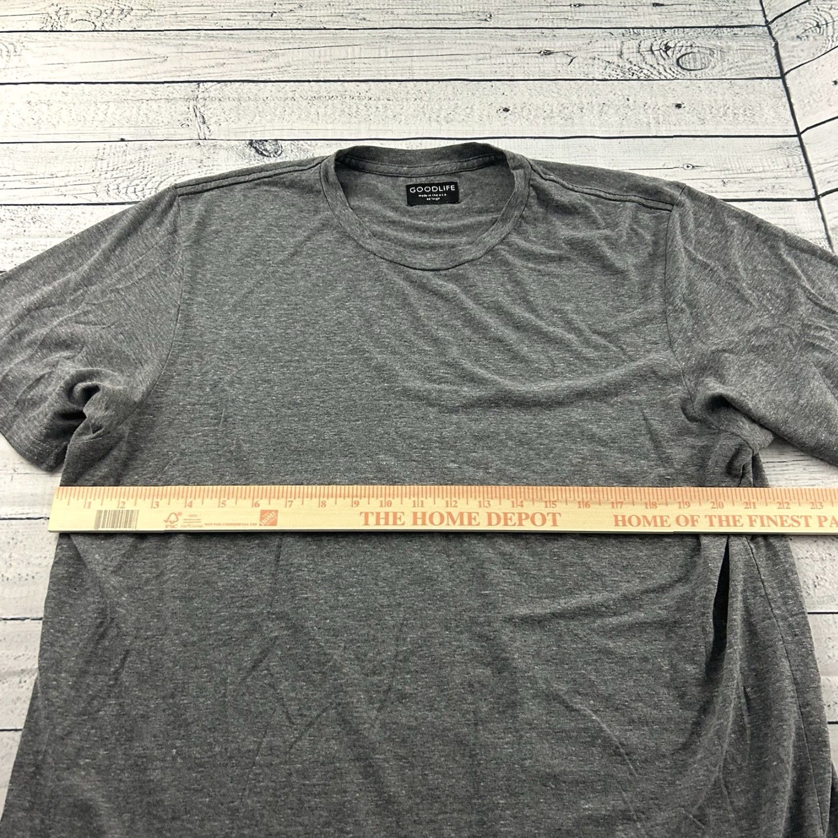 Vintage Goodlife Short Sleeve T-Shirt Mens XXL Gray Size US XXL / EU 58 / 5 - 4 Thumbnail