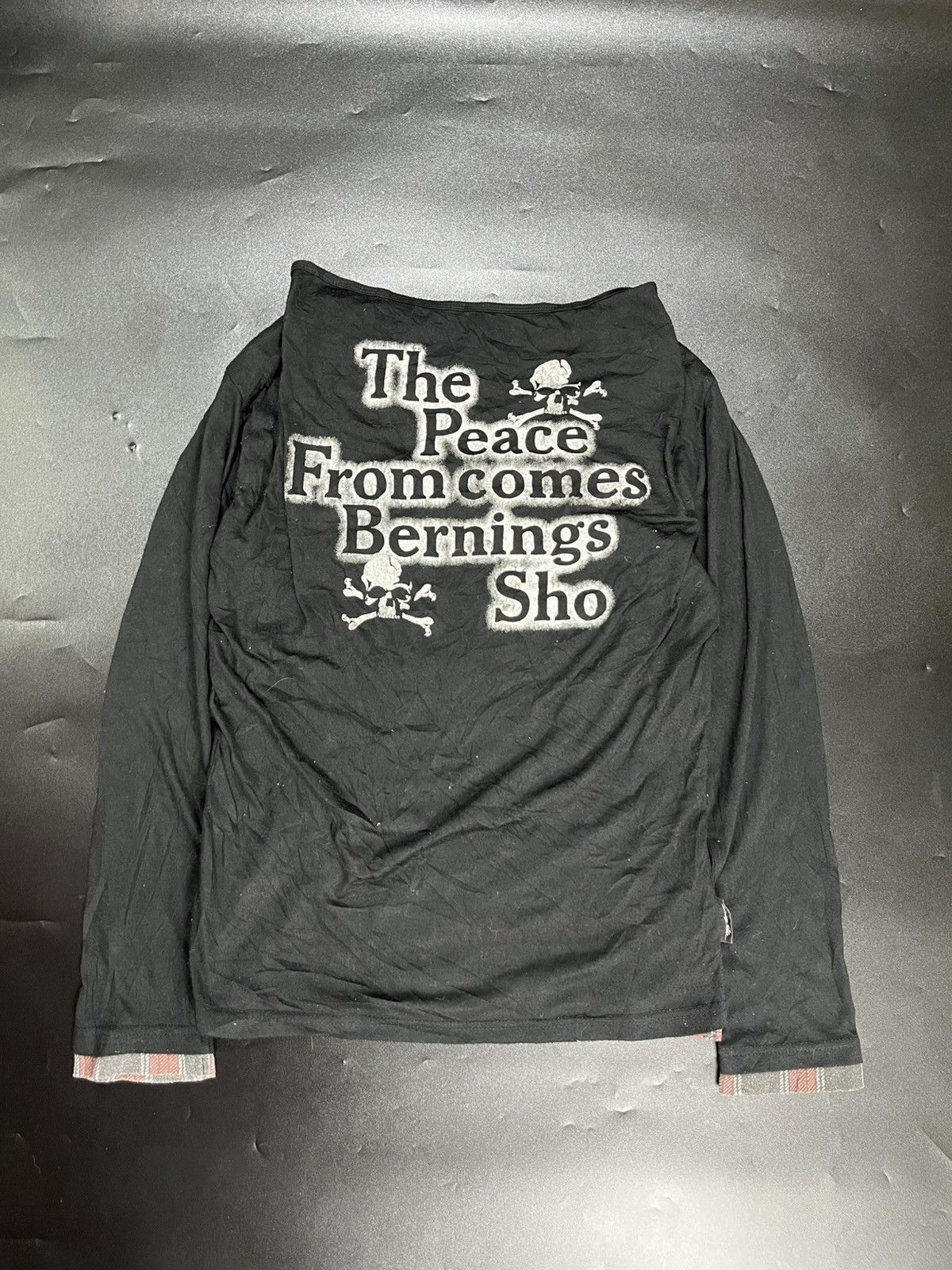 Japanese Brand Japanese Berning Sho Double layer Skulls Size US M / EU 48-50 / 2 - 2 Thumbnail