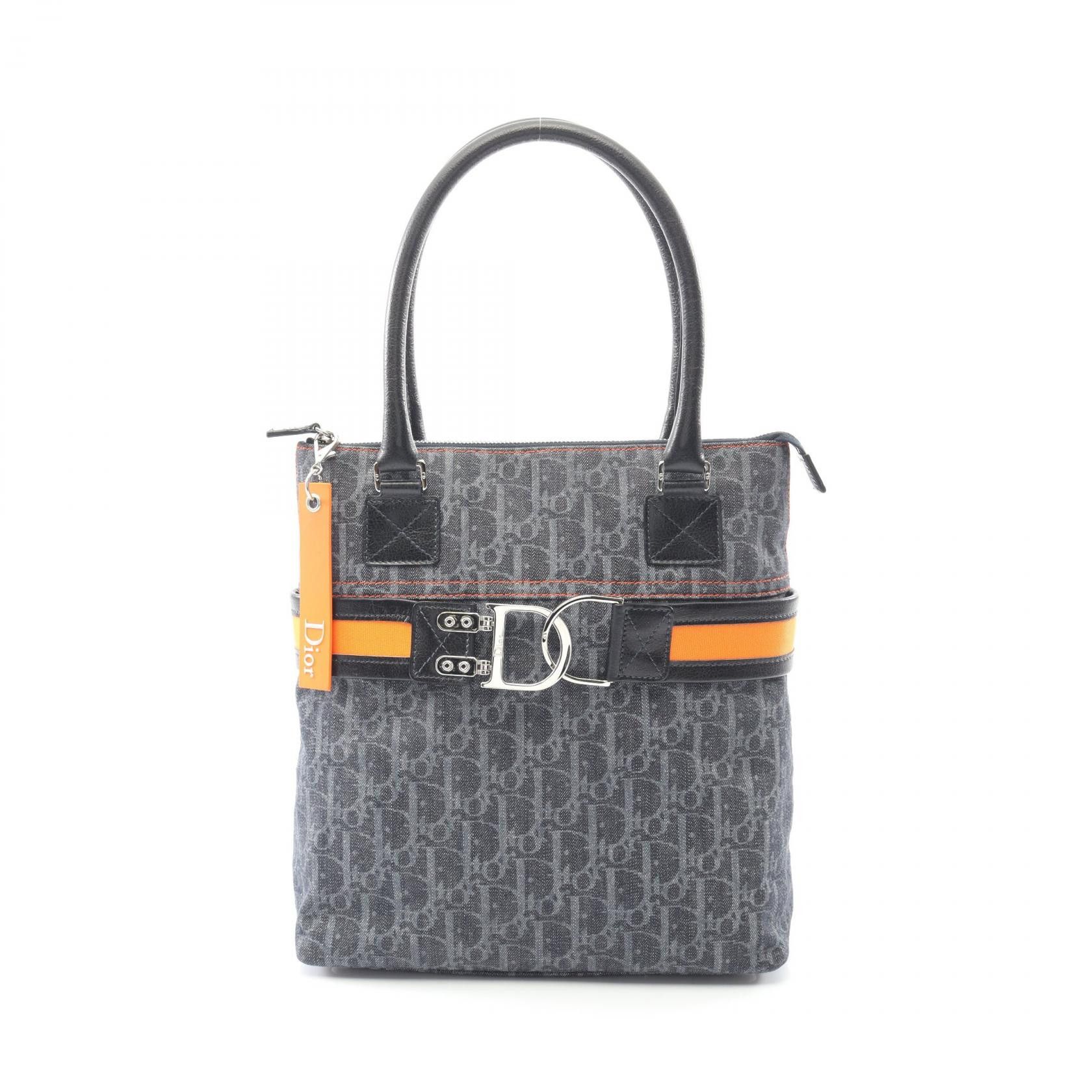 Dior Dior Dior Flight Line Trotter Denim Leather Tote Bag Textile Tote Bag DUTY FREE for USA Size ONE SIZE - 1 Thumbnail