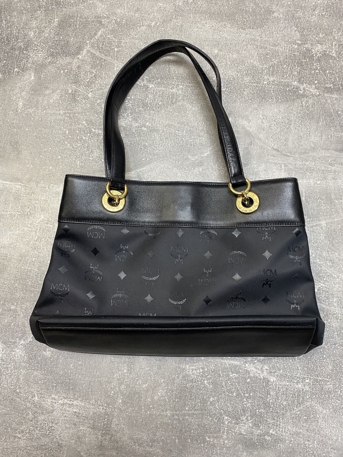 Japanese Brand × MCM MCM Tote Bag Vintage Leather Bag Made in Germany Size ONE SIZE - 25 Thumbnail