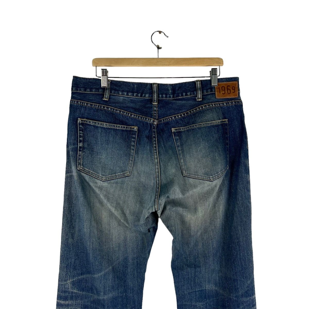 Japanese Brand 🔥Vtg Gap 1969 Denim Jeans Pants Selvedges Size US 38 / EU 54 - 5 Thumbnail