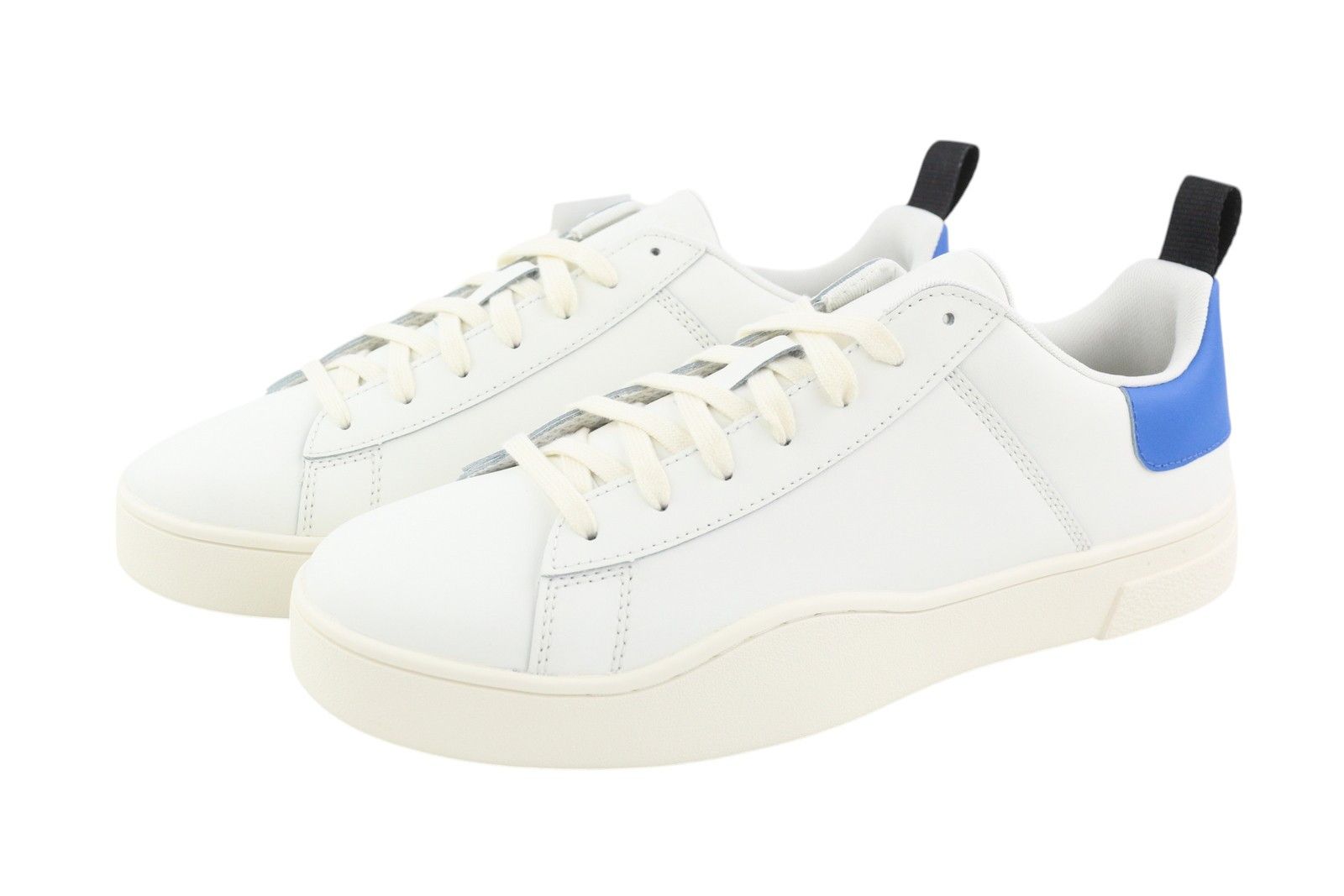 Diesel S-CLEVER LOW LACE EU44.5 White Cow Leather 41520 Size US 11.5 / EU 44-45 - 2 Thumbnail