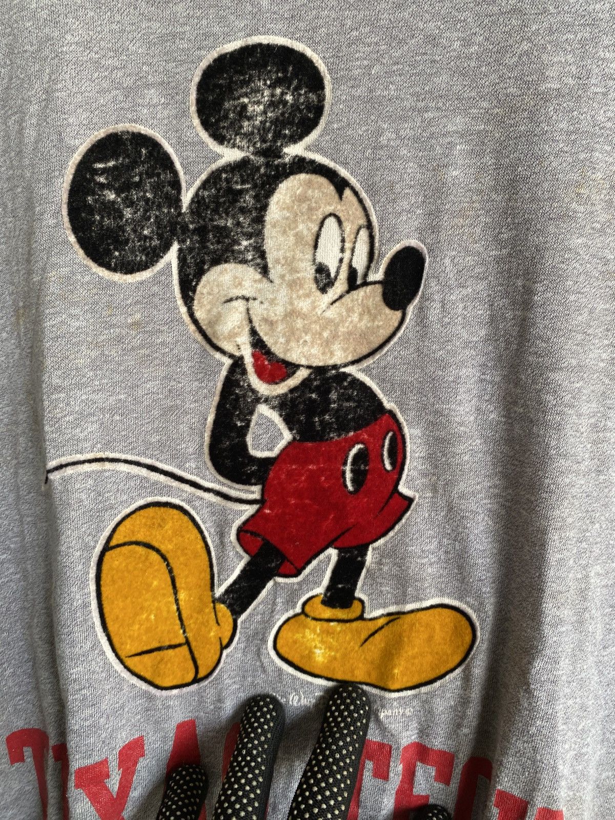 Champion Vintage Champion Mickey Mouse Texas Tech Graphic T-Shirt Size US L / EU 52-54 / 3 - 7 Thumbnail