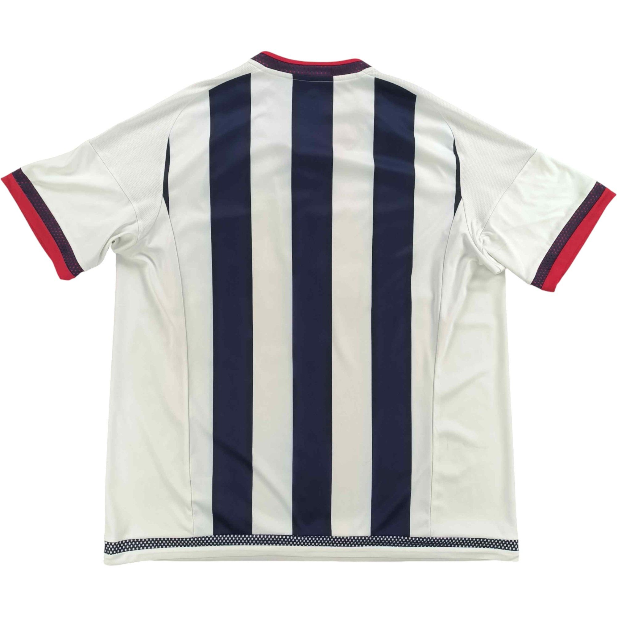 Adidas West Bromwich Albion 2015-16 Adidas home football jersey XXL Size US XXL / EU 58 / 5 - 2 Thumbnail