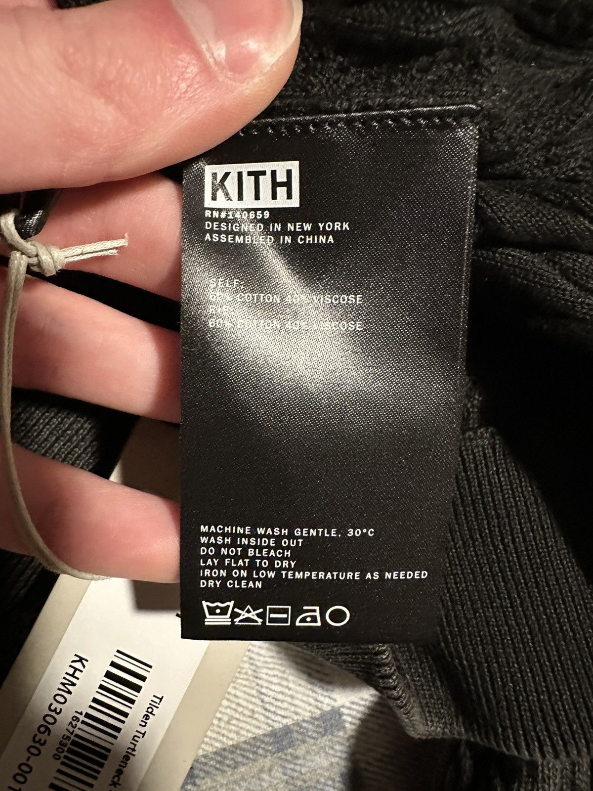 Kith Kith Tilden Turtleneck Black Sweater Size Medium Size US M / EU 48-50 / 2 - 8 Thumbnail