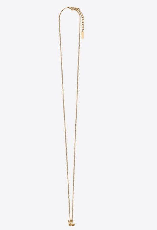 o1bcso1str1224 Size: OS/Opyum Twist Necklace in Golden