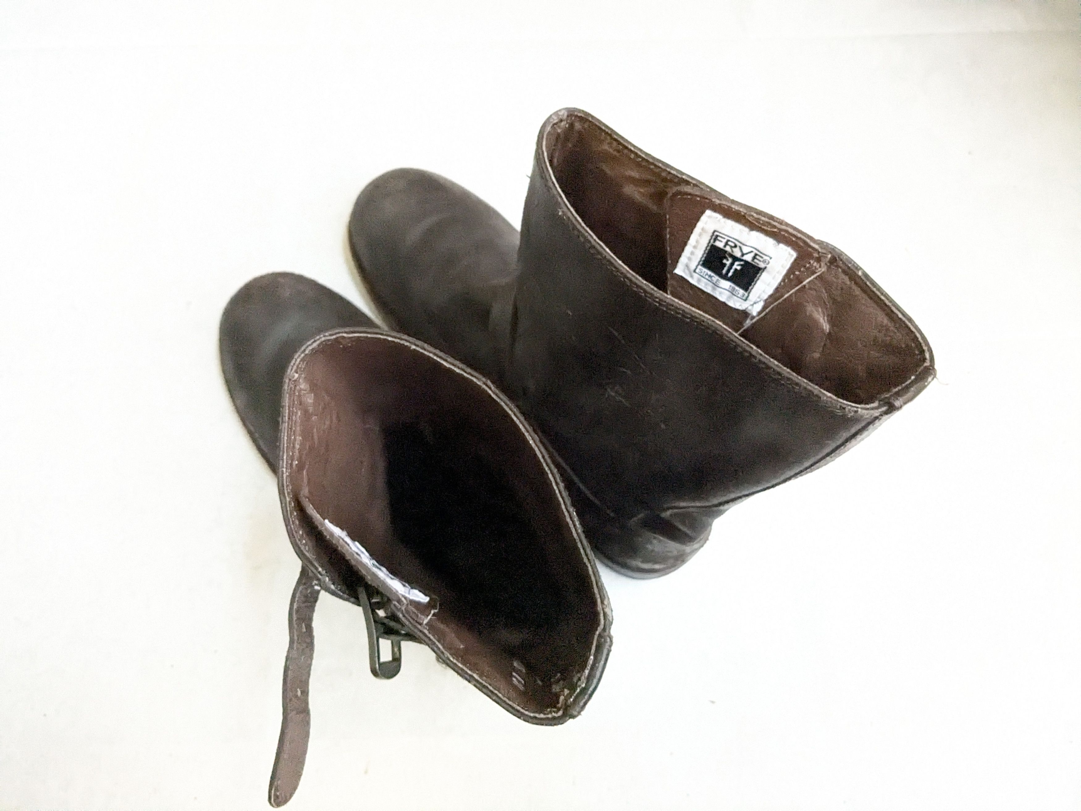 Frye Frye Engineer Boots Brown 10 D Leather Size US 10 / EU 43 - 14 Thumbnail