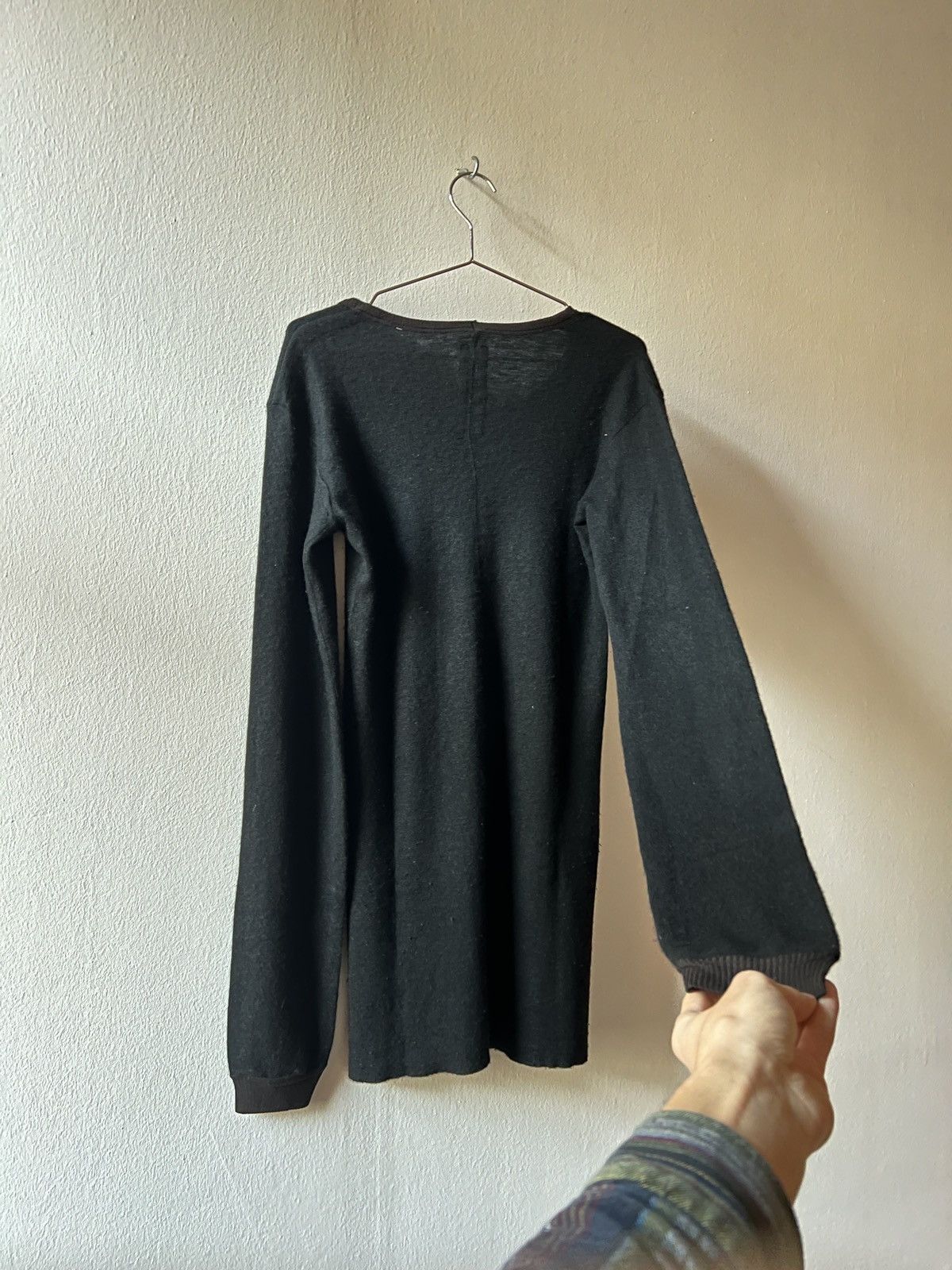 Rick Owens Rick Owens F/W 2009 Crust Longline Knit Sweater Cashmere Size US L / EU 52-54 / 3 - 11 Thumbnail