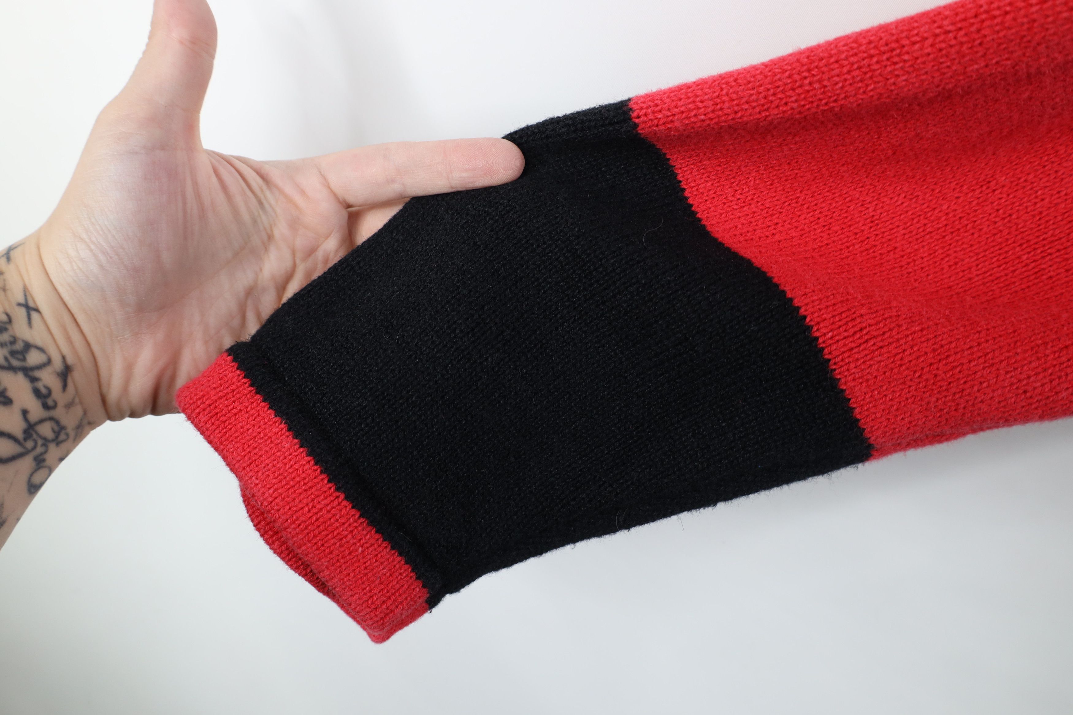 Vintage Vintage 90s Ohio State University Football Knit Sweater Size XL / US 12-14 / IT 48-50 - 8 Thumbnail