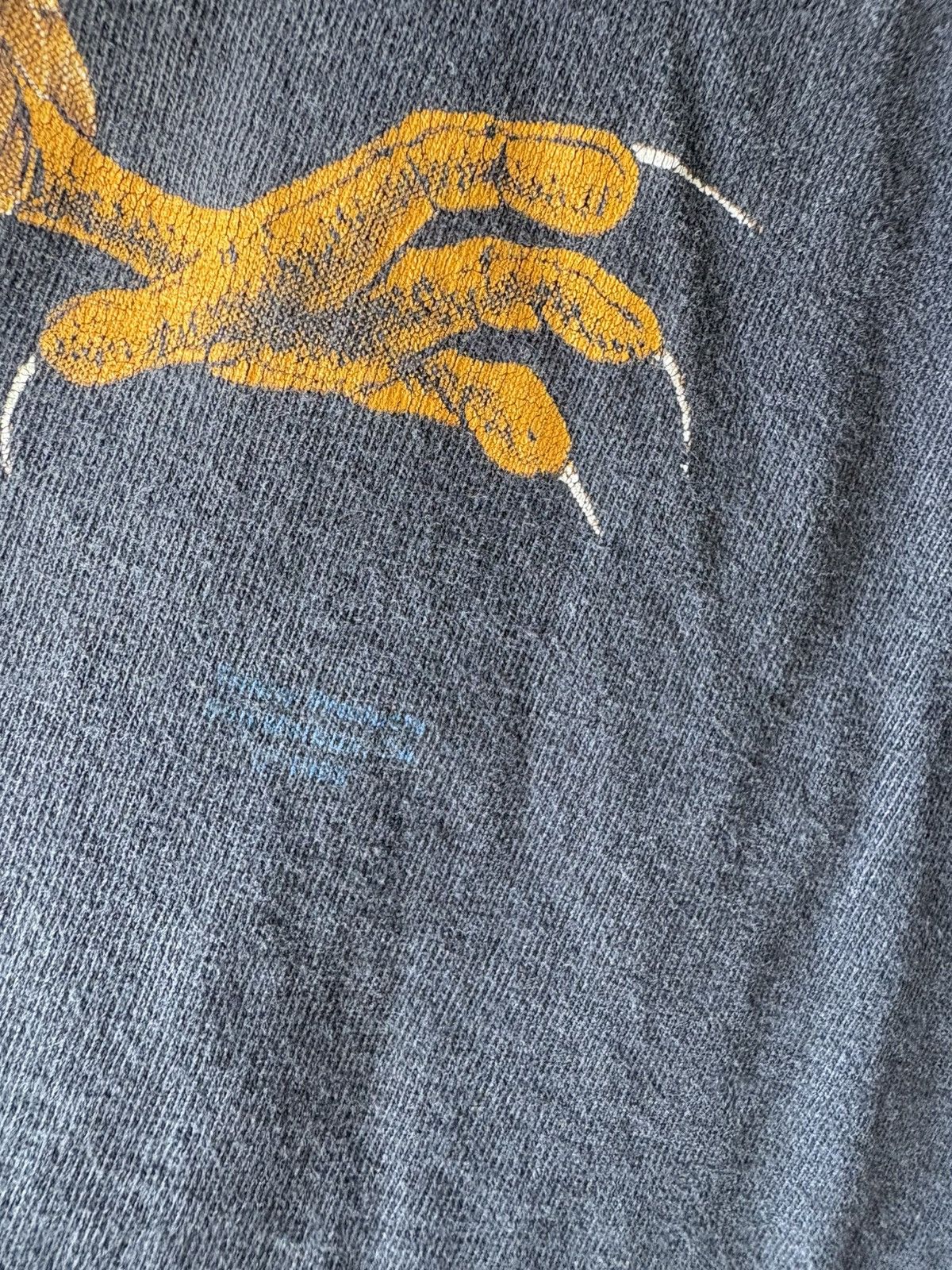Vintage Vintage ‘90s Eagle Print Biker Tee Size US XXL / EU 58 / 5 - 3 Thumbnail