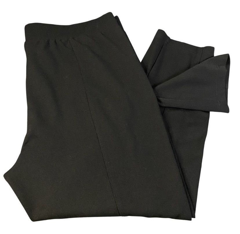 Apt. 9 Apt 9 Pull On Pants Womens Black Modern Fit Stretchy XL Size 37" - 1 Thumbnail
