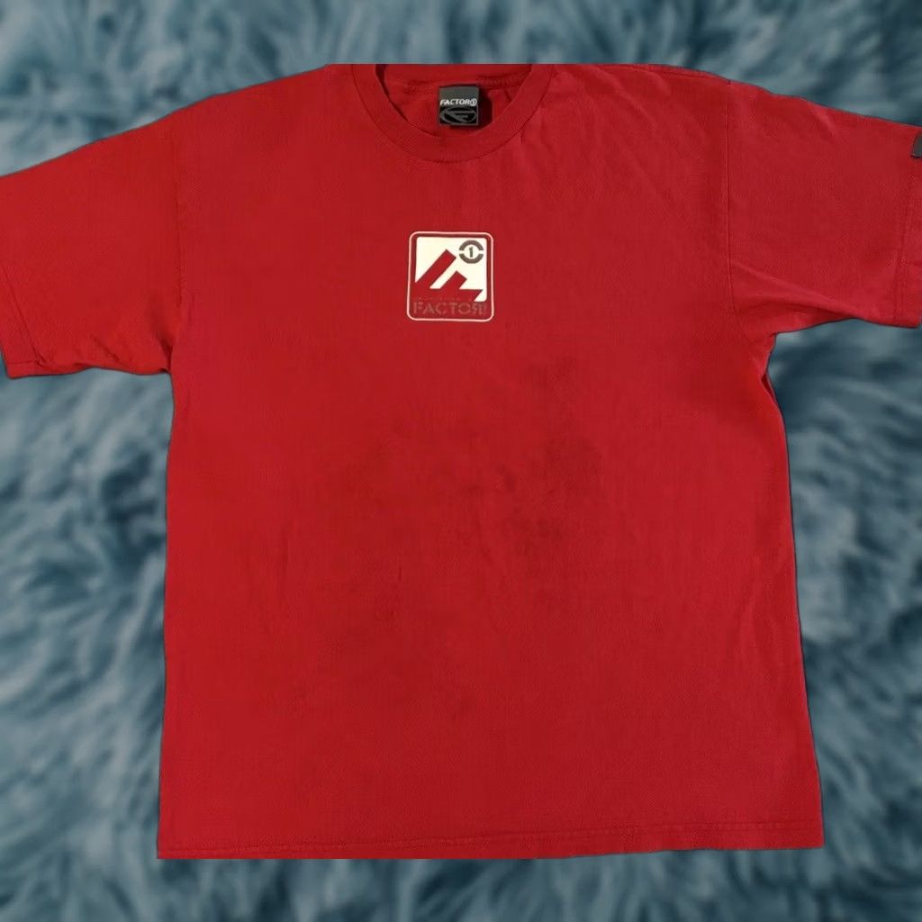 World Industries VINTAGE Factor One Skateboards Faded Distressed Shirt XL Red Men Short Sleeve T-Shirt 80s 90s Grunge USA Skateboard Size US XL / EU 56 / 4 - 1 Thumbnail