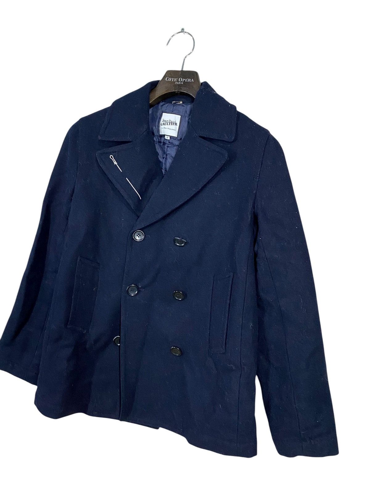 Jean Paul Gaultier Jean paul gaultier sept premieres wool blazer jacket Size 42L - 4 Thumbnail