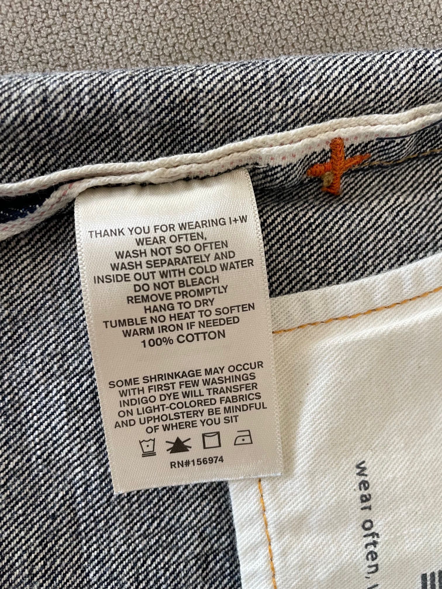 Imogene + Willie Barton Slim Japanese Selvedge Jean - Indigo Size US 29 - 5 Thumbnail