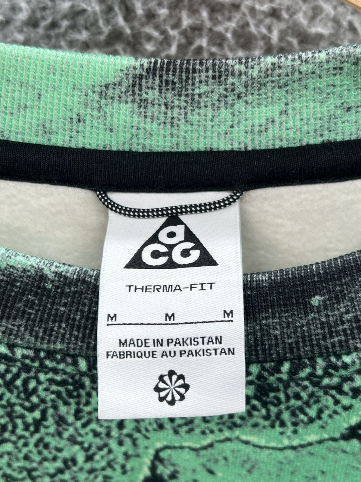 Nike ACG Nike ACG Therma-Fit All Over Print Fleece Crew DQ5791-369 Size US M / EU 48-50 / 2 - 3 Thumbnail