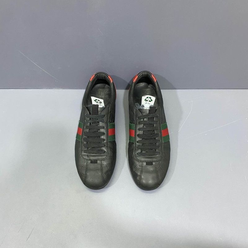 Gucci Gucci Low-Top Sneakers with Signature Stripes Size US 5.5 / EU 38 - 2 Thumbnail