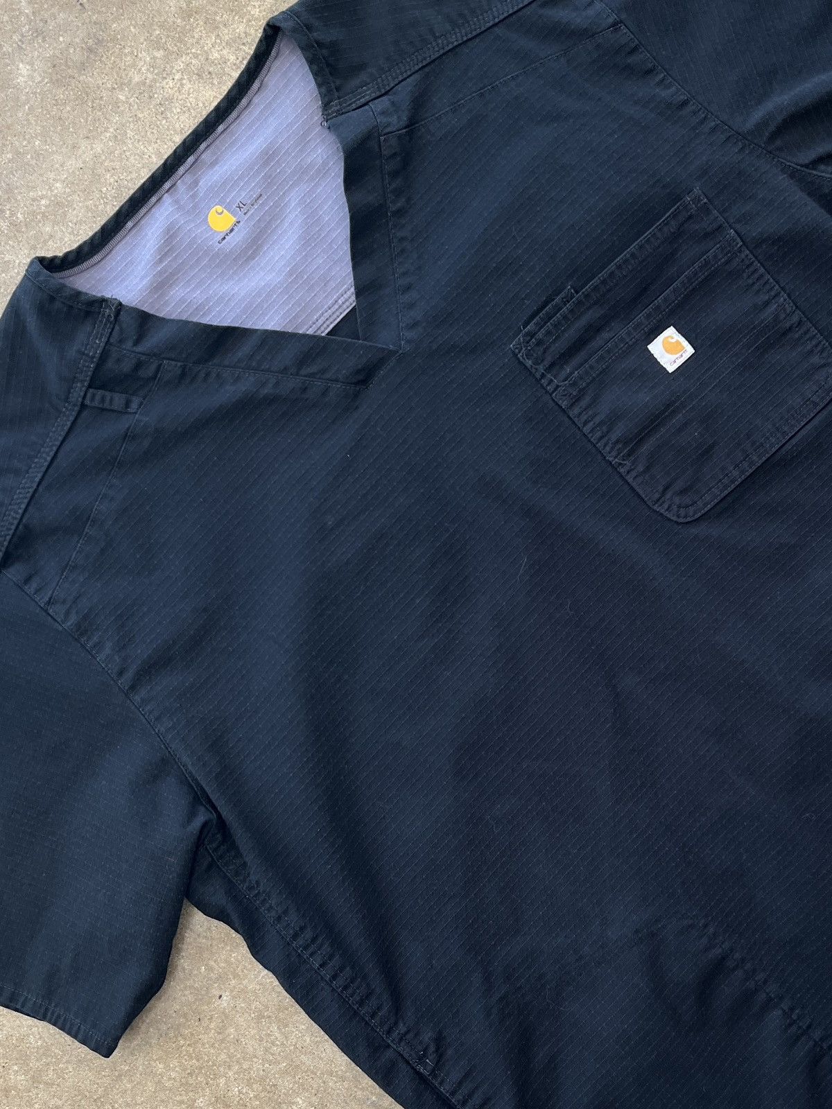 Carhartt Carhartt Multipocket Black Scrub Top XL Size US XL / EU 56 / 4 - 1 Thumbnail