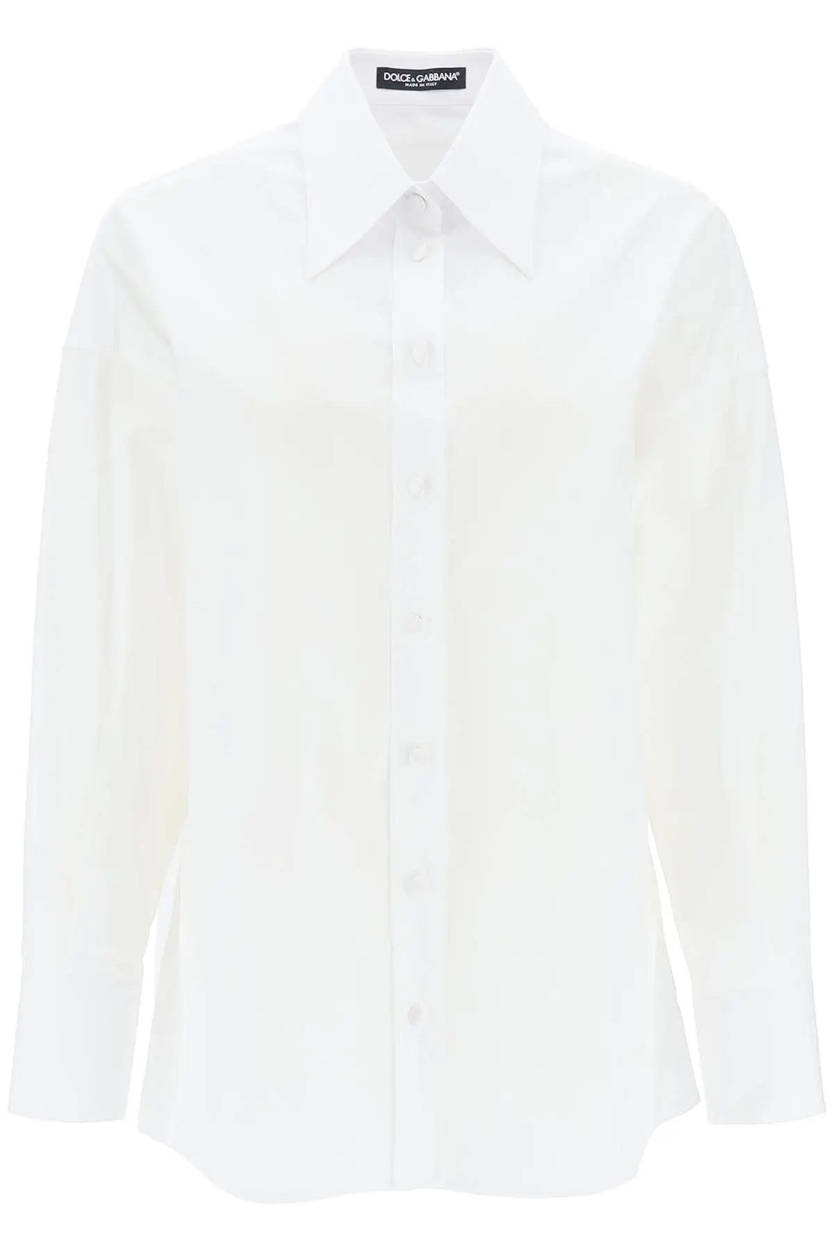 image of Dolce Gabbana O1S22I1N1223 Maxi Shirt In White, Women's (Size Medium)
