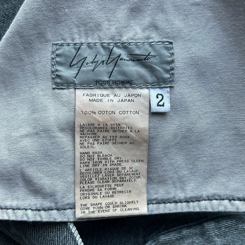 Yohji Yamamoto Yohji Yamamoto Yohji Yamamoto Vintage Washed Denim Pants Size US 32 / EU 48 - 7 Thumbnail