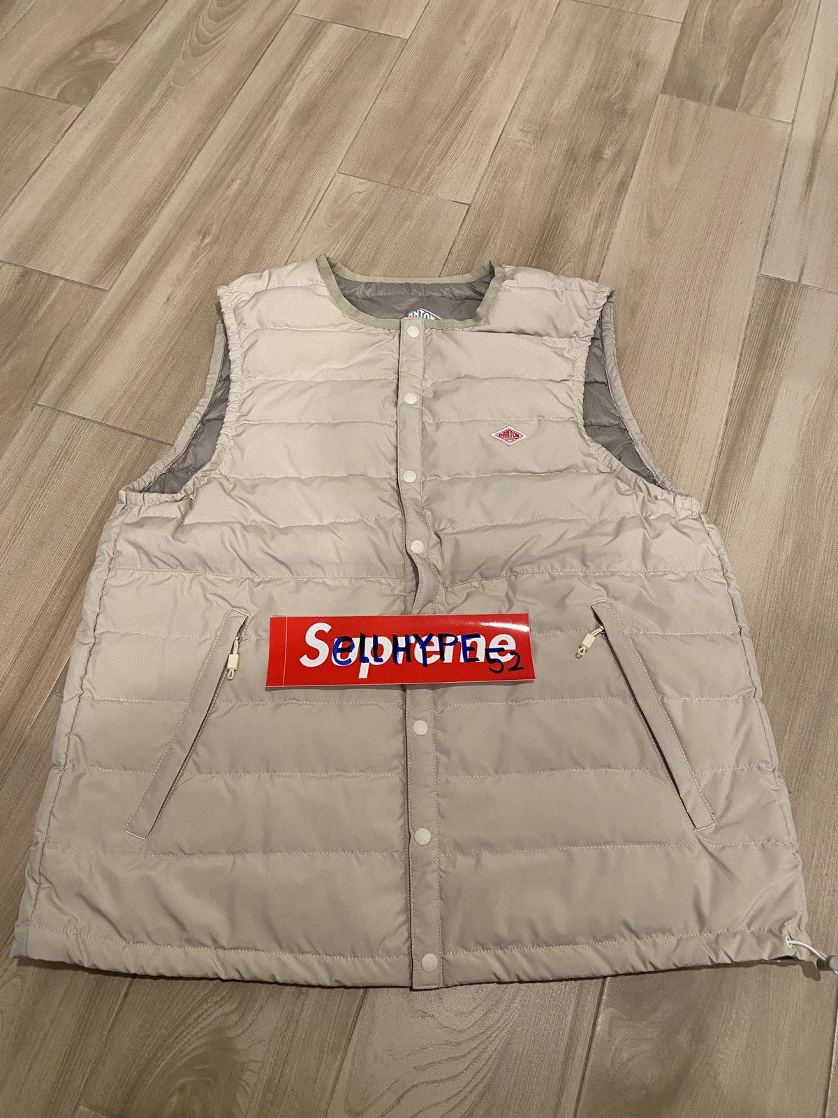 Danton DANTON INNER DOWN VEST in Sand/Beige Size US M / EU 48-50 / 2 - 1 Thumbnail