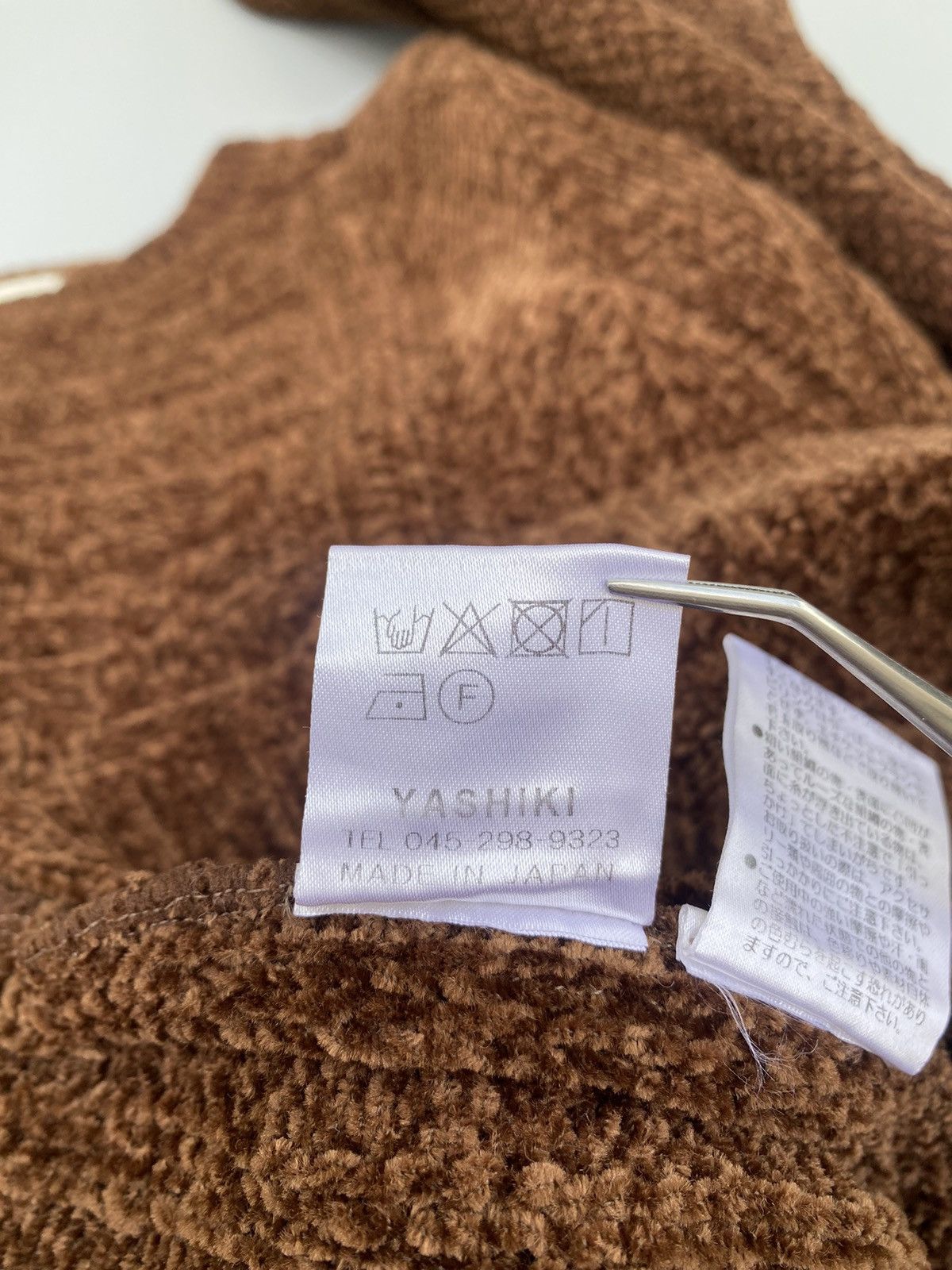 YASHIKI Velour Knit Sweater Size US M / EU 48-50 / 2 - 9 Thumbnail