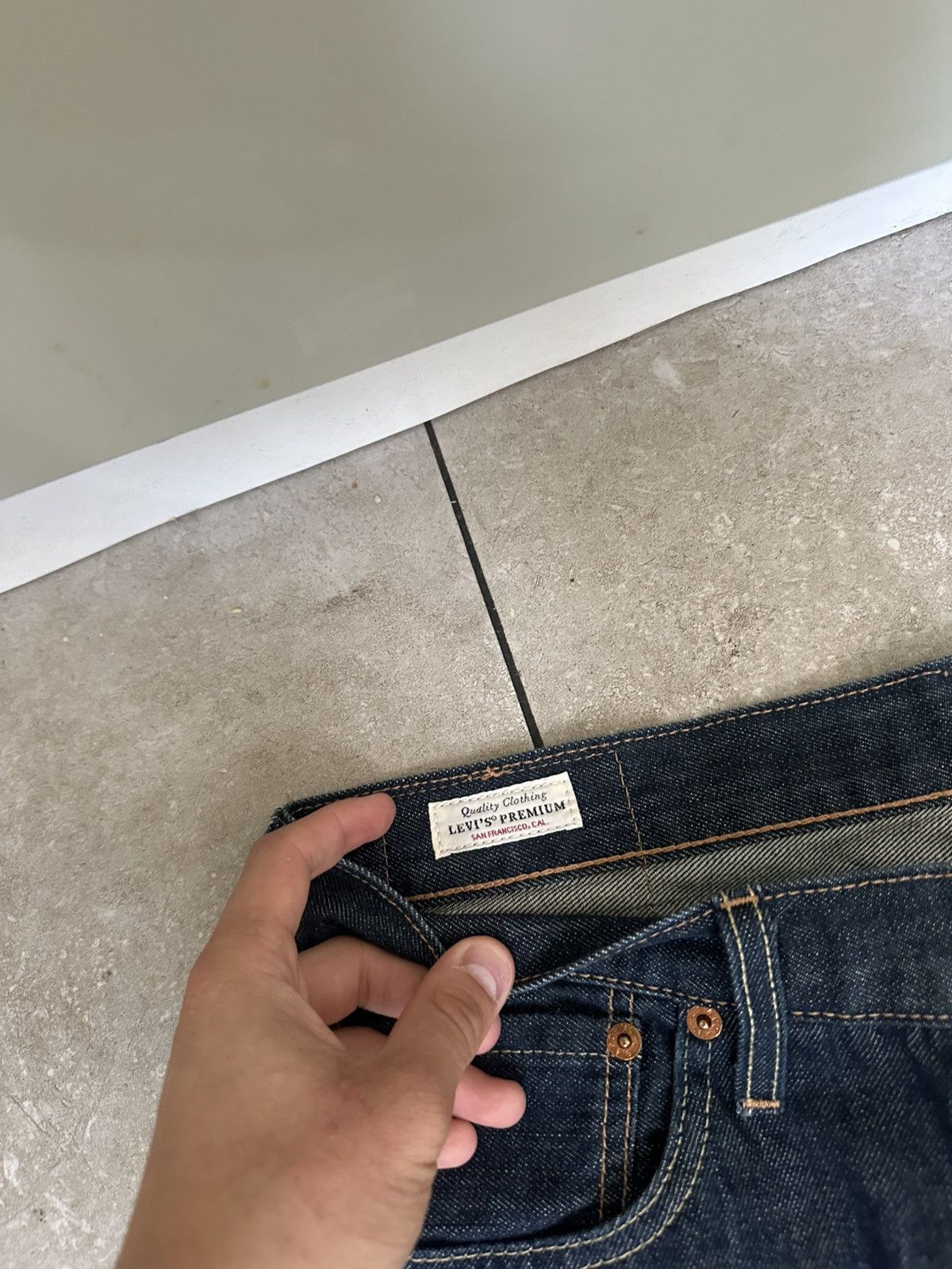Levi's Levis 501 Denim Jeans Y2K Loose Fit Size US 30 / EU 46 - 7 Thumbnail